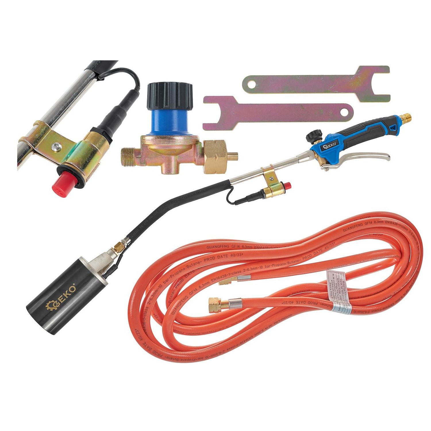 Газова горелка 70 см маркуч 5 м GEKO