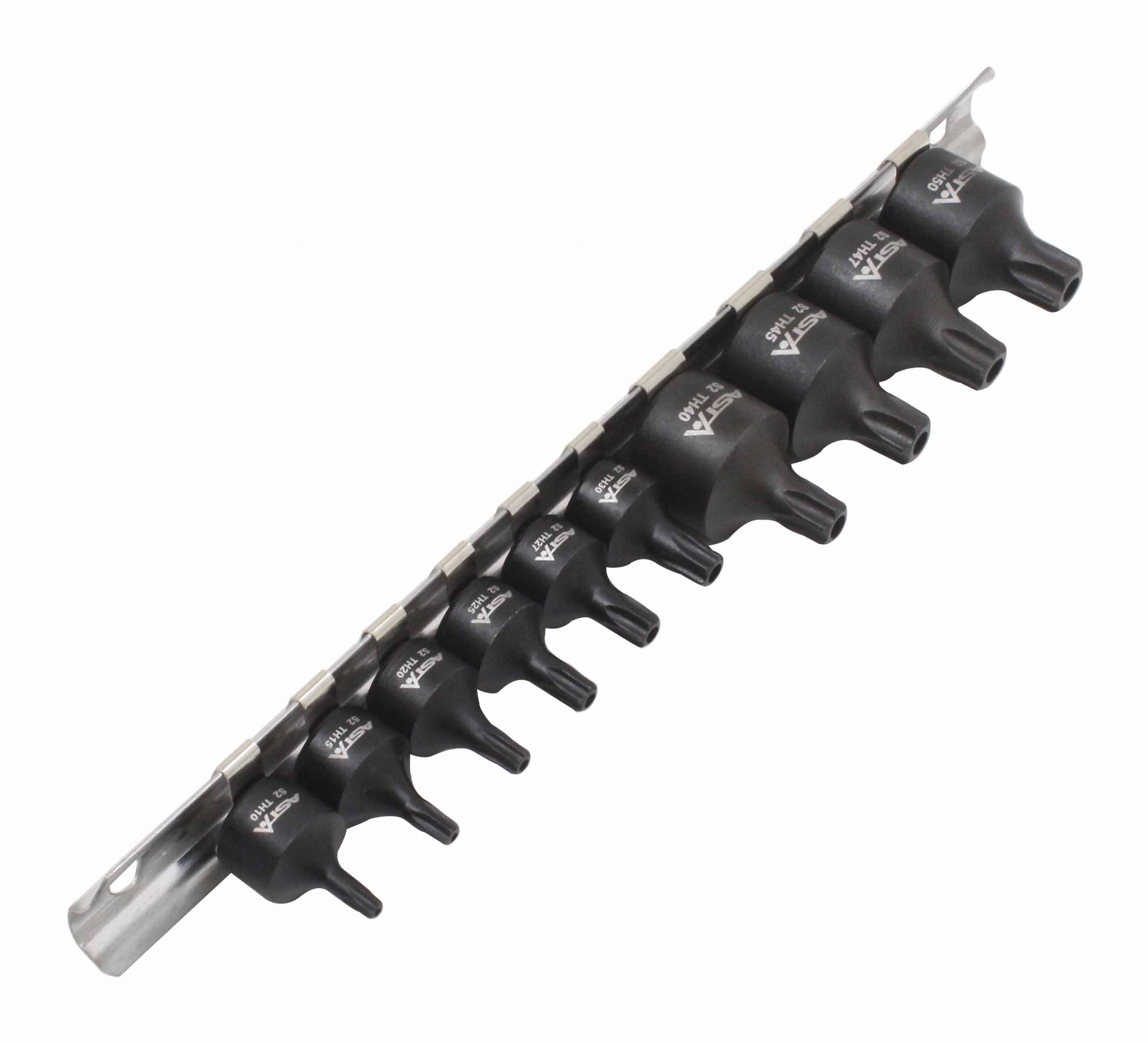 Комплект ударни битове торкс 1/4" 3/8" с отвор