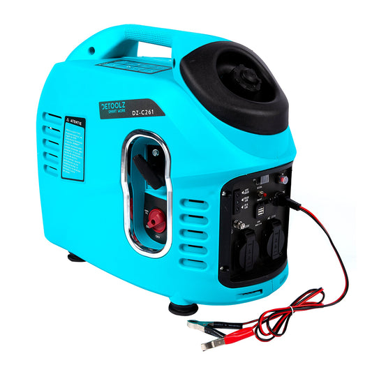 Инверторен генератор 2100W с бензинов двигател 3.2CP