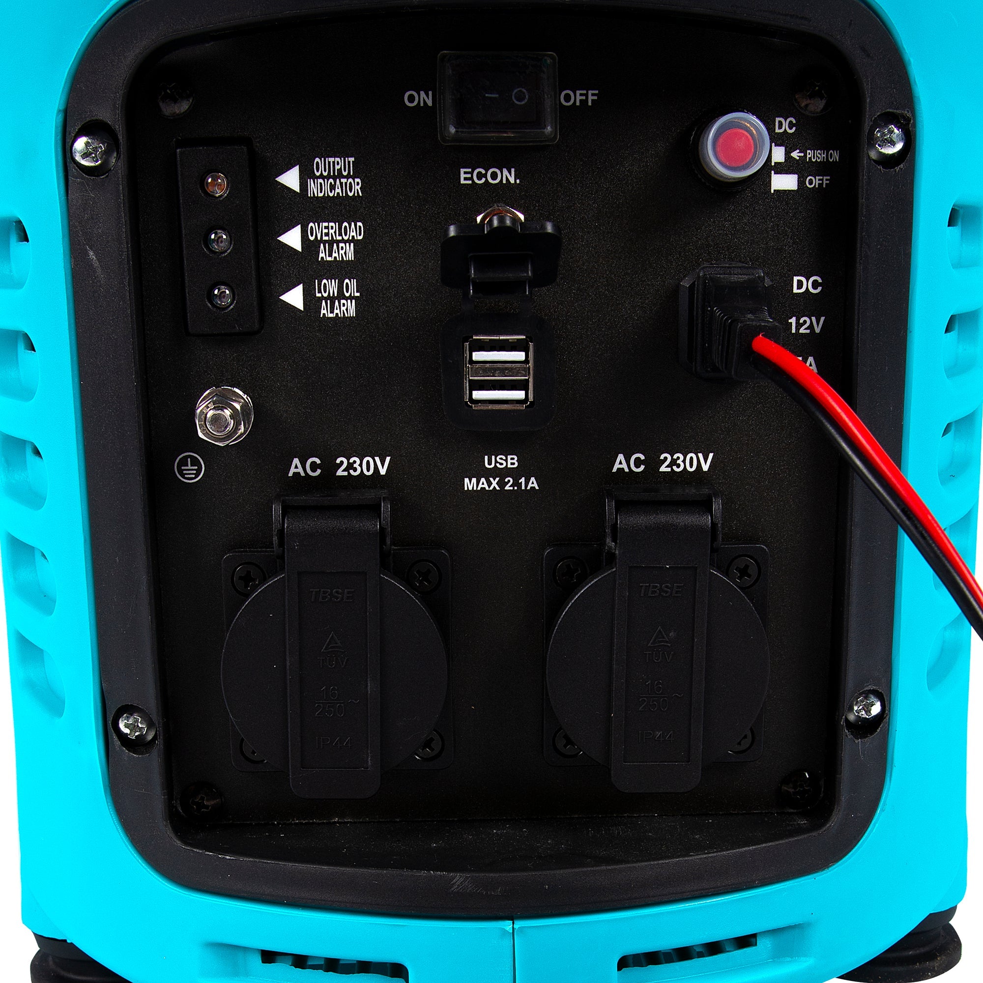 Инверторен генератор 2100W с бензинов двигател 3.2CP
