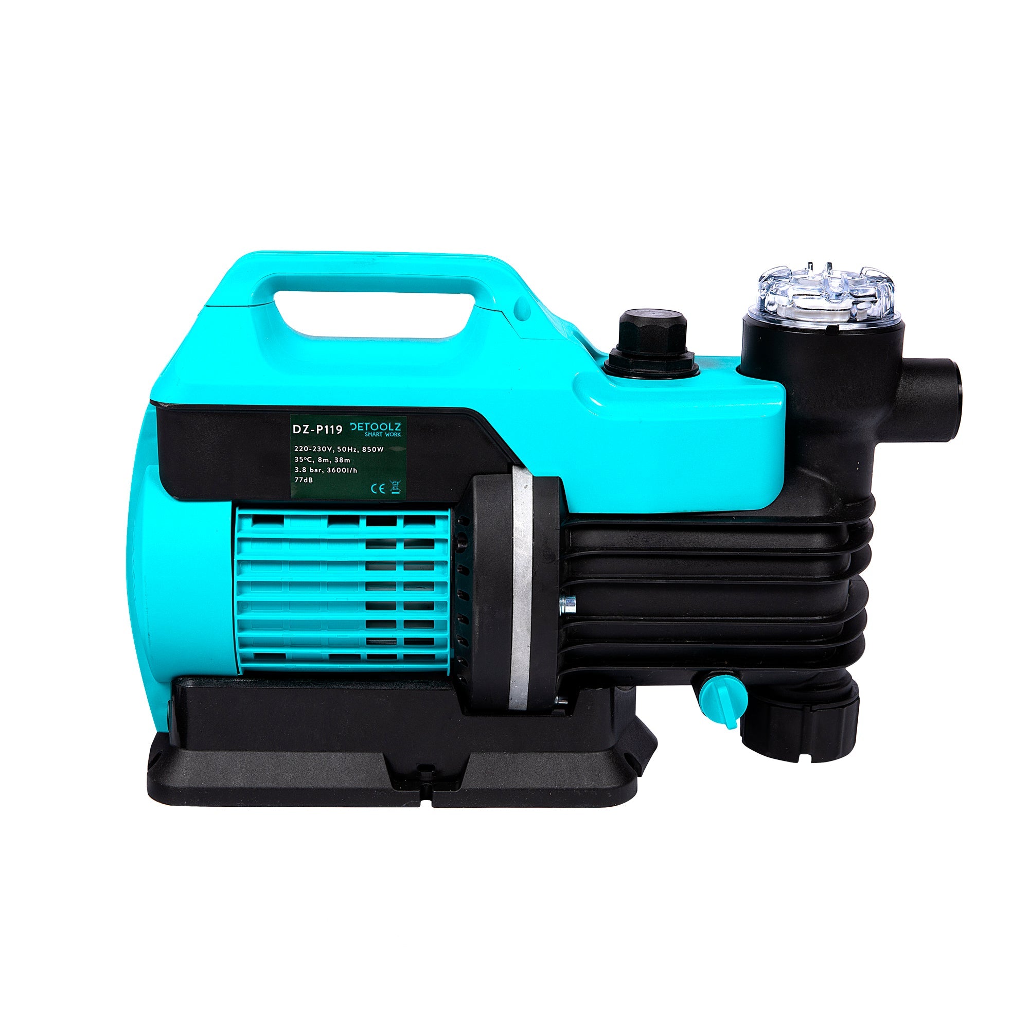 Помпа за басейн 850W дебит 3600л/час DETOOLZ