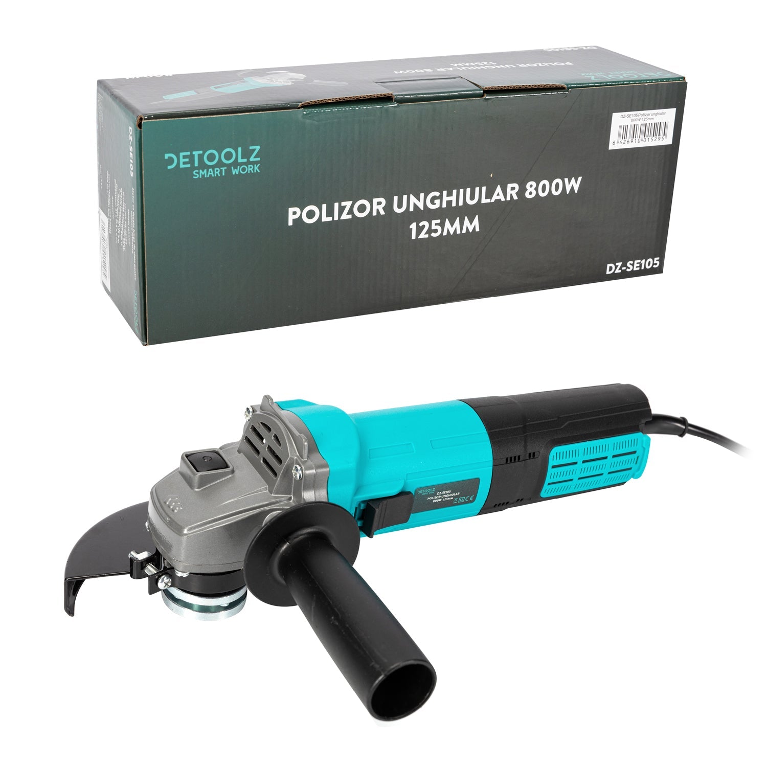 Ъглошлайф 800W 125MM DETOOLZ