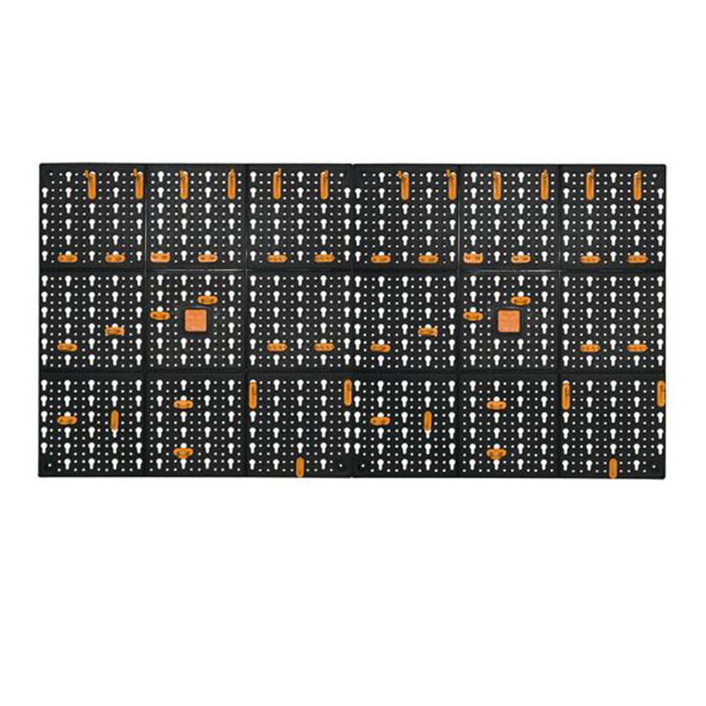 Огранизационен панел за инструменти ARTPLAST от полипропилен 50 бр. скоби 1000х500х20