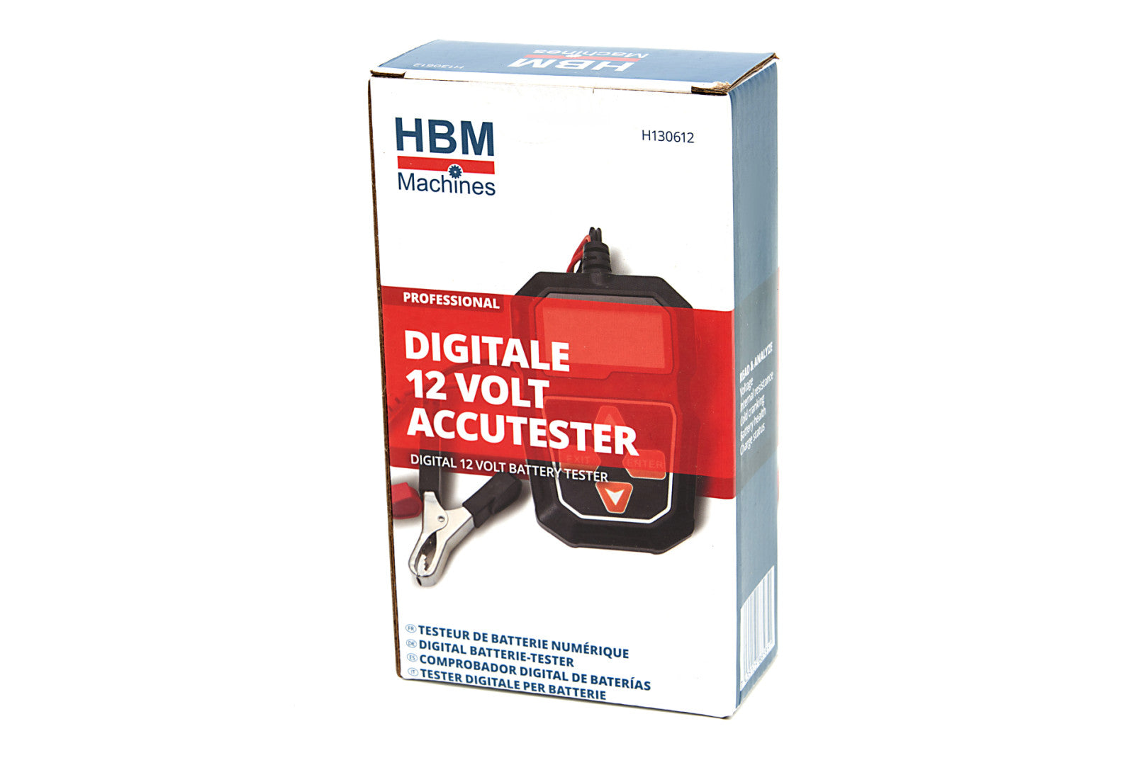 Цифров тестер за батерии 12V HBM