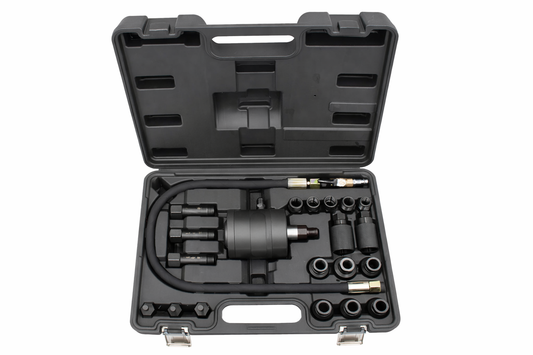 Комплект преса пневматичен екстрактор за инжектори 1000 NM 21 части BOSCH DELPHI DENSO SIEMENS