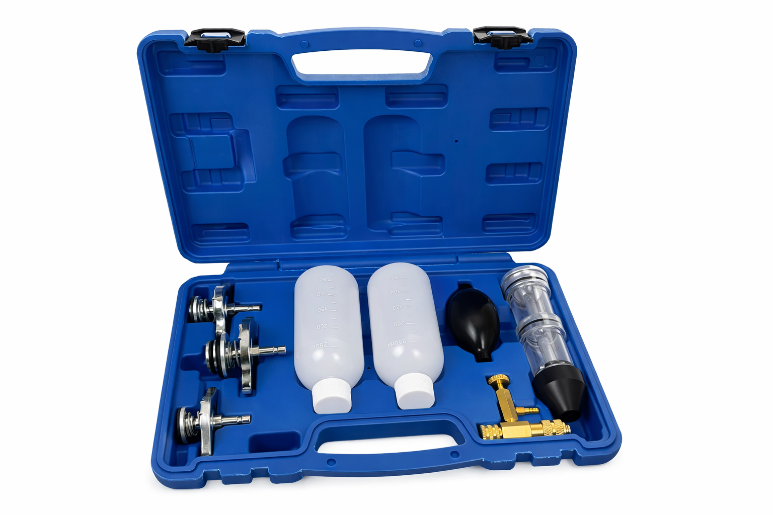 Тестер за уплътнението на главата на цилиндъра, с адептери GEBO TOOLS