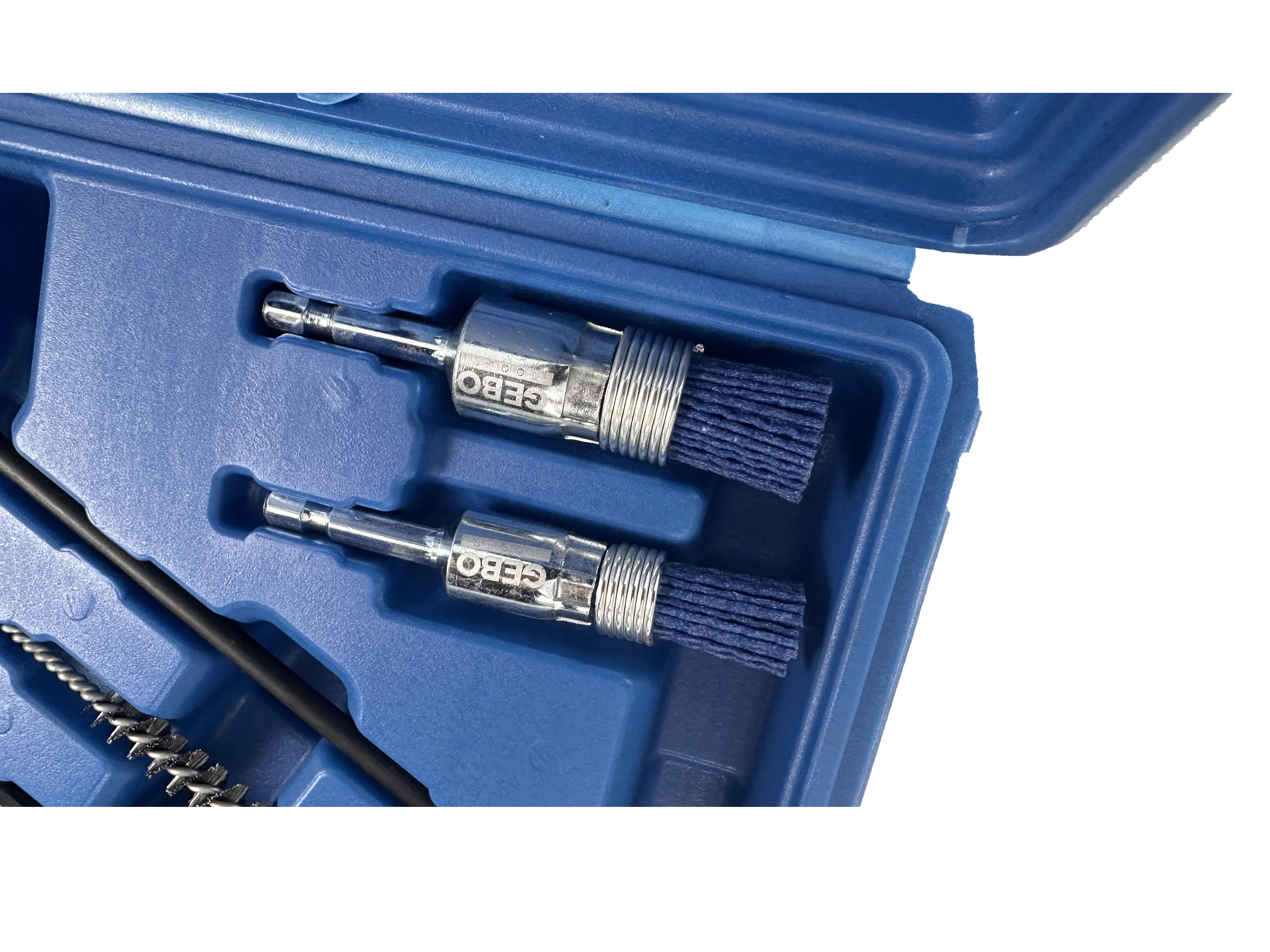 Комплект четки за почистване на слотове на дизелови инжектори GEBO TOOLS