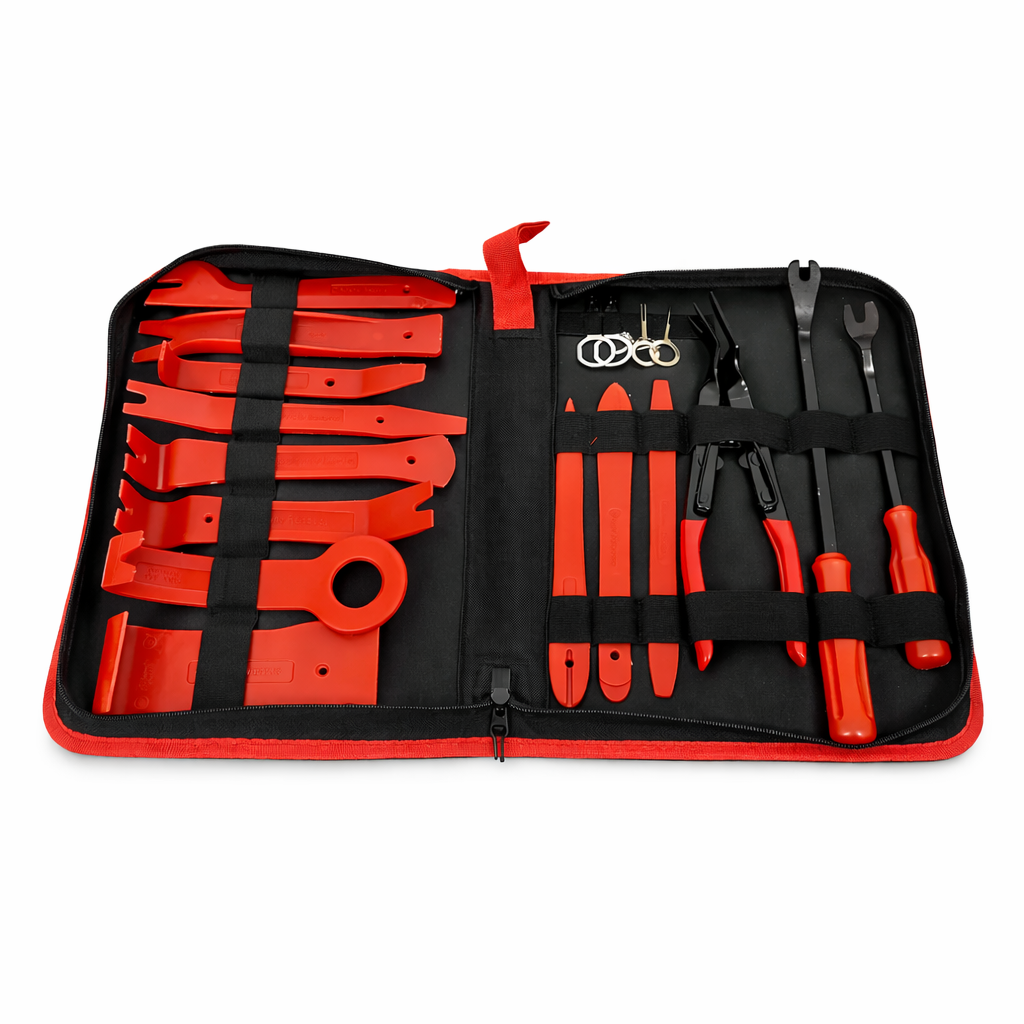 Комплект за демонтаж на радио и тапицерия, скоби, 20 части GEBO TOOLS