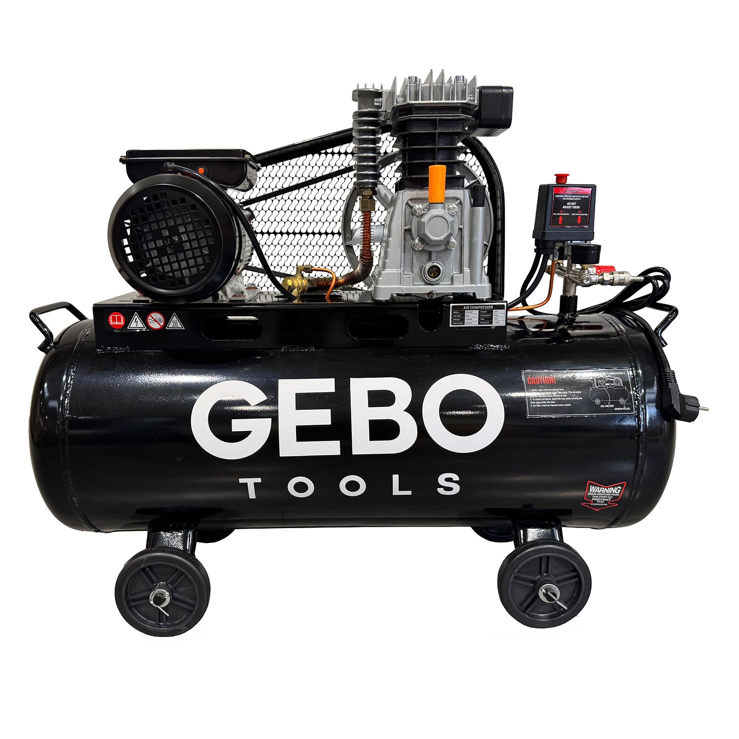 Въздушен компресор 100 л 3НP 220V GEBO TOOLS