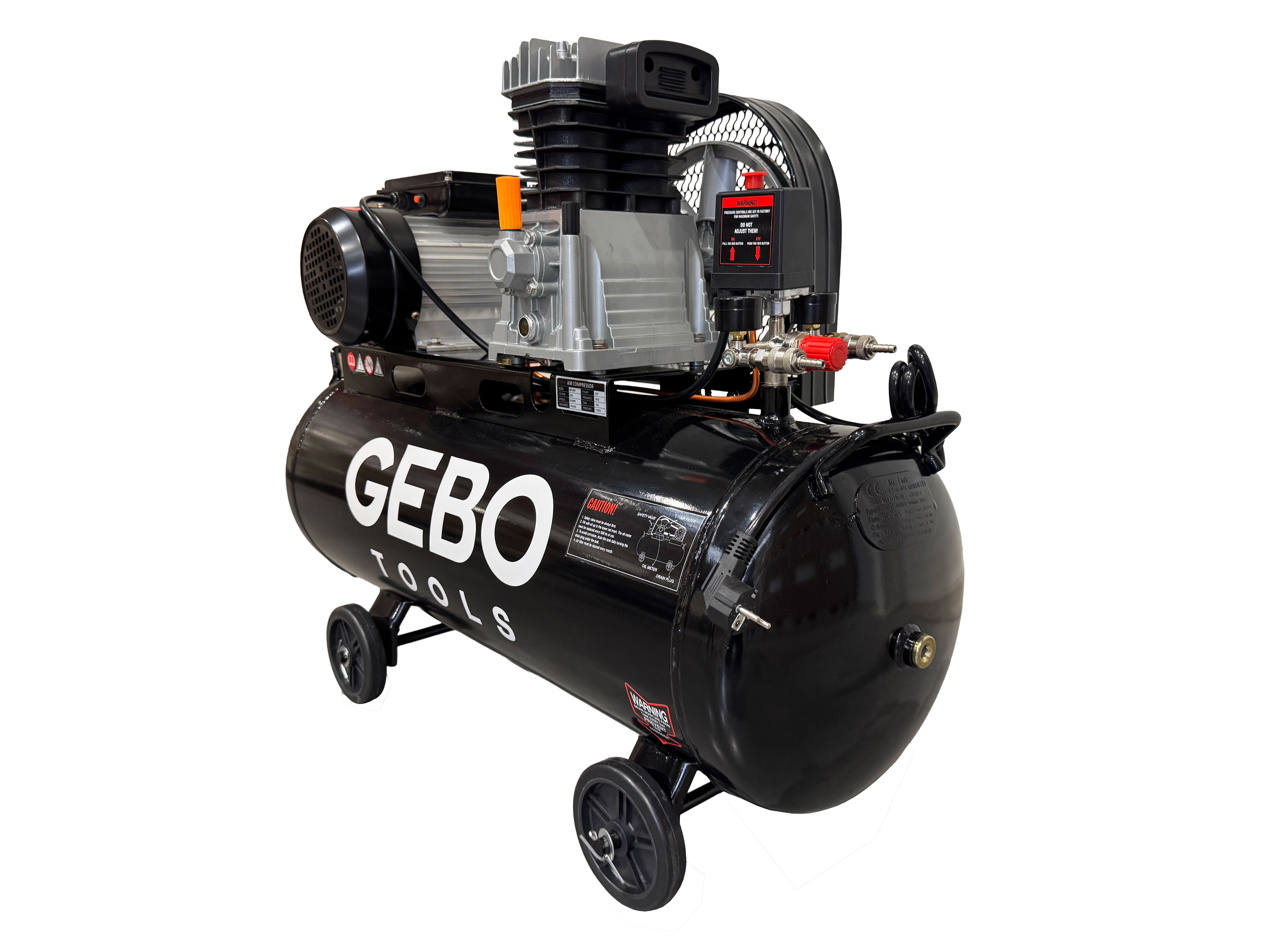 Въздушен компресор 100 л 3НP 220V GEBO TOOLS