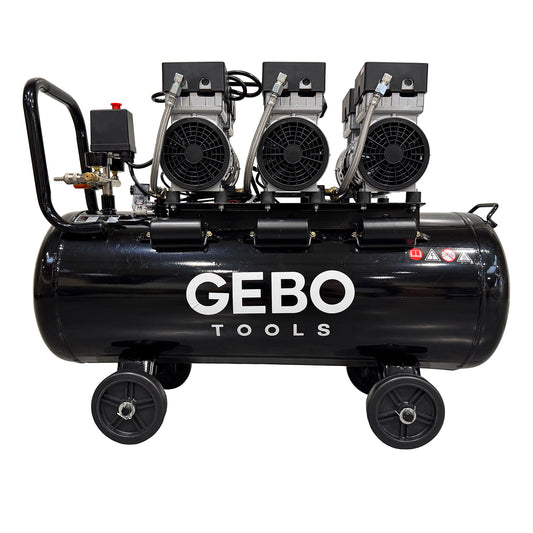 Безшумен компресор 70 л М2 GEBO TOOLS