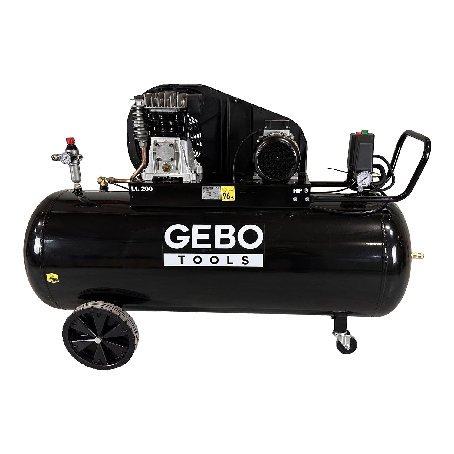 Професионален компресор 200 л 3 CP 400 V GEBO TOOLS