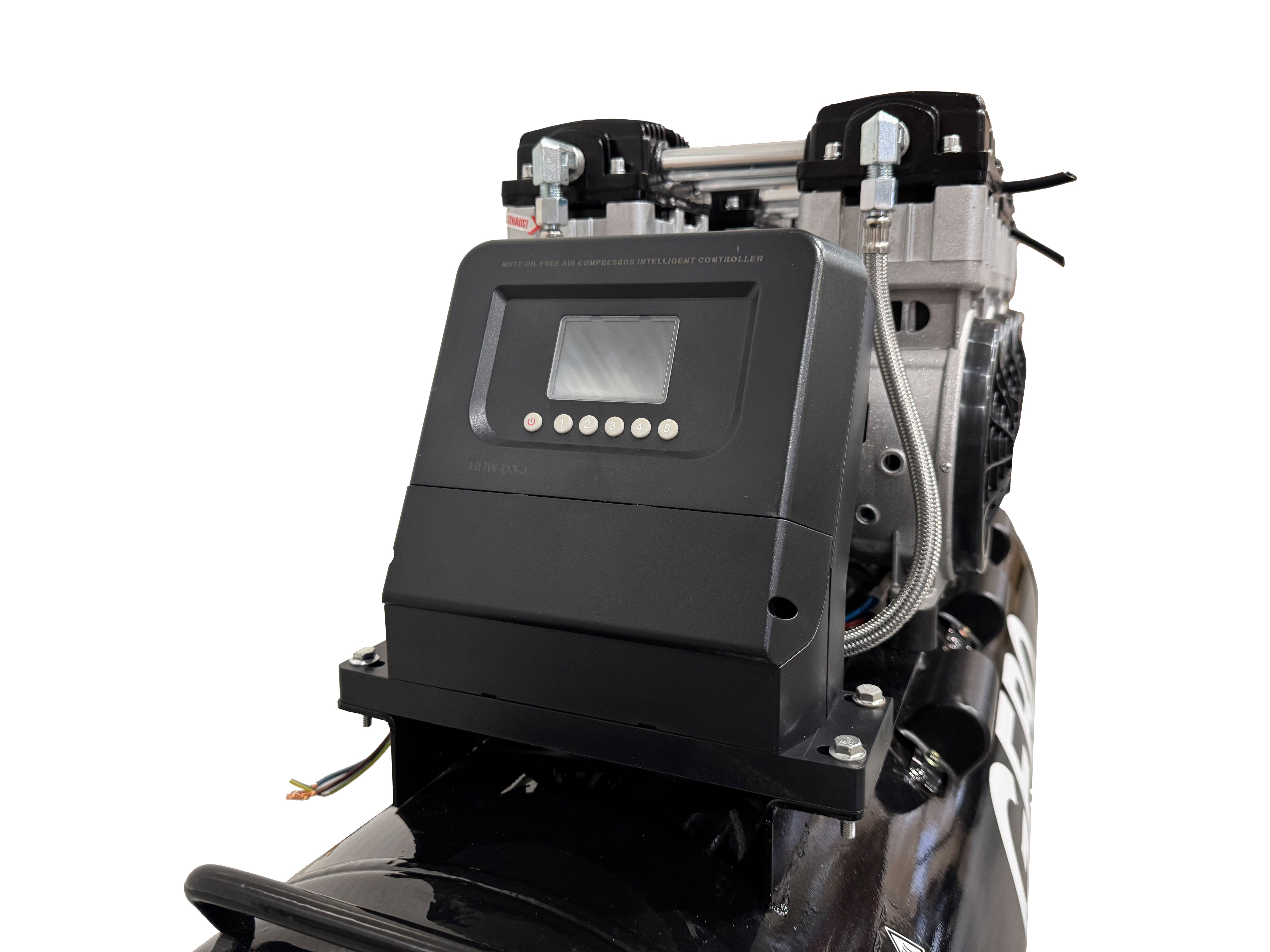 Безшумен компресор с намален шум и без масло 150 л GEBO TOOLS