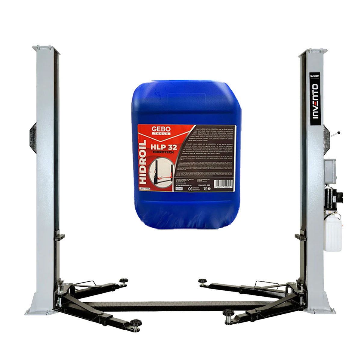 Двуколонен автомобилен подемник 4 т с ръчно освобождаване 380V INVENTO EL S40M