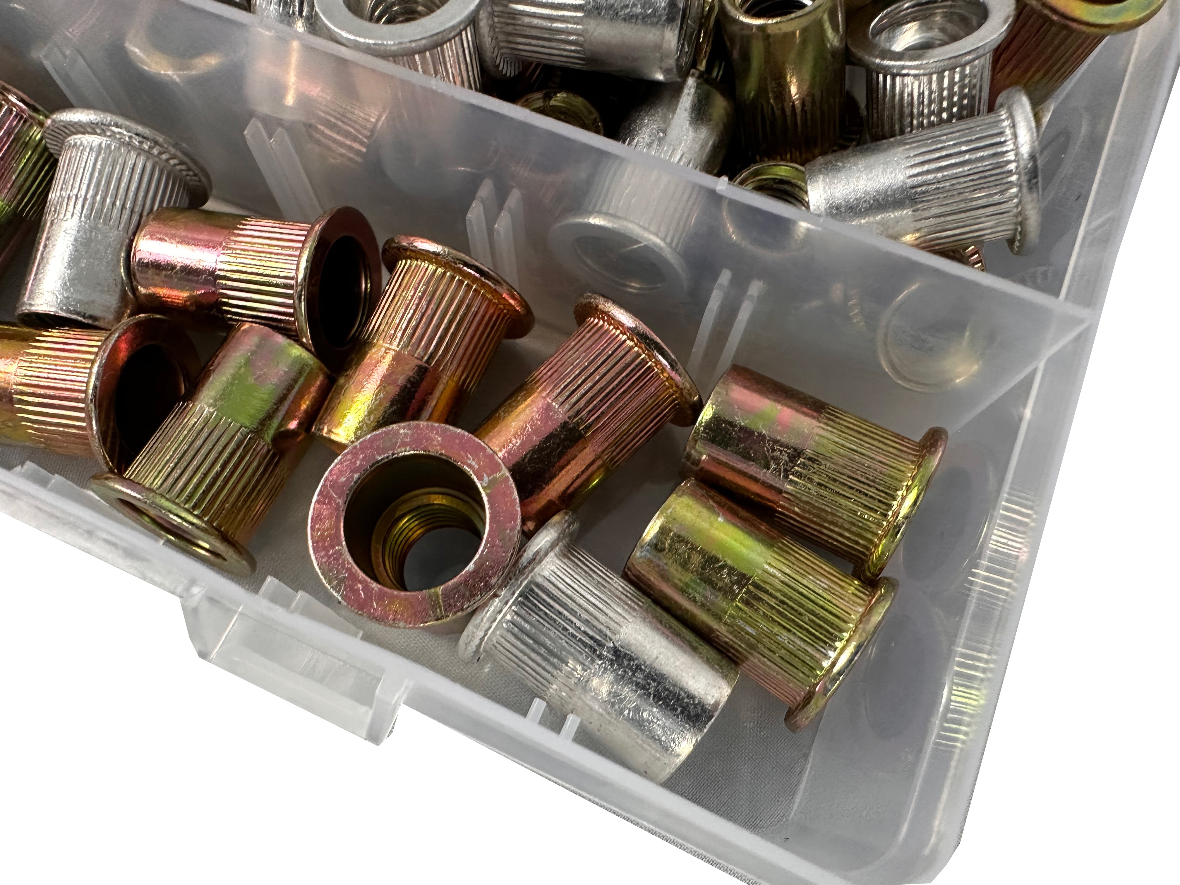 Комплект занитващи гайки М3-М10 300 части GEBO TOOLS