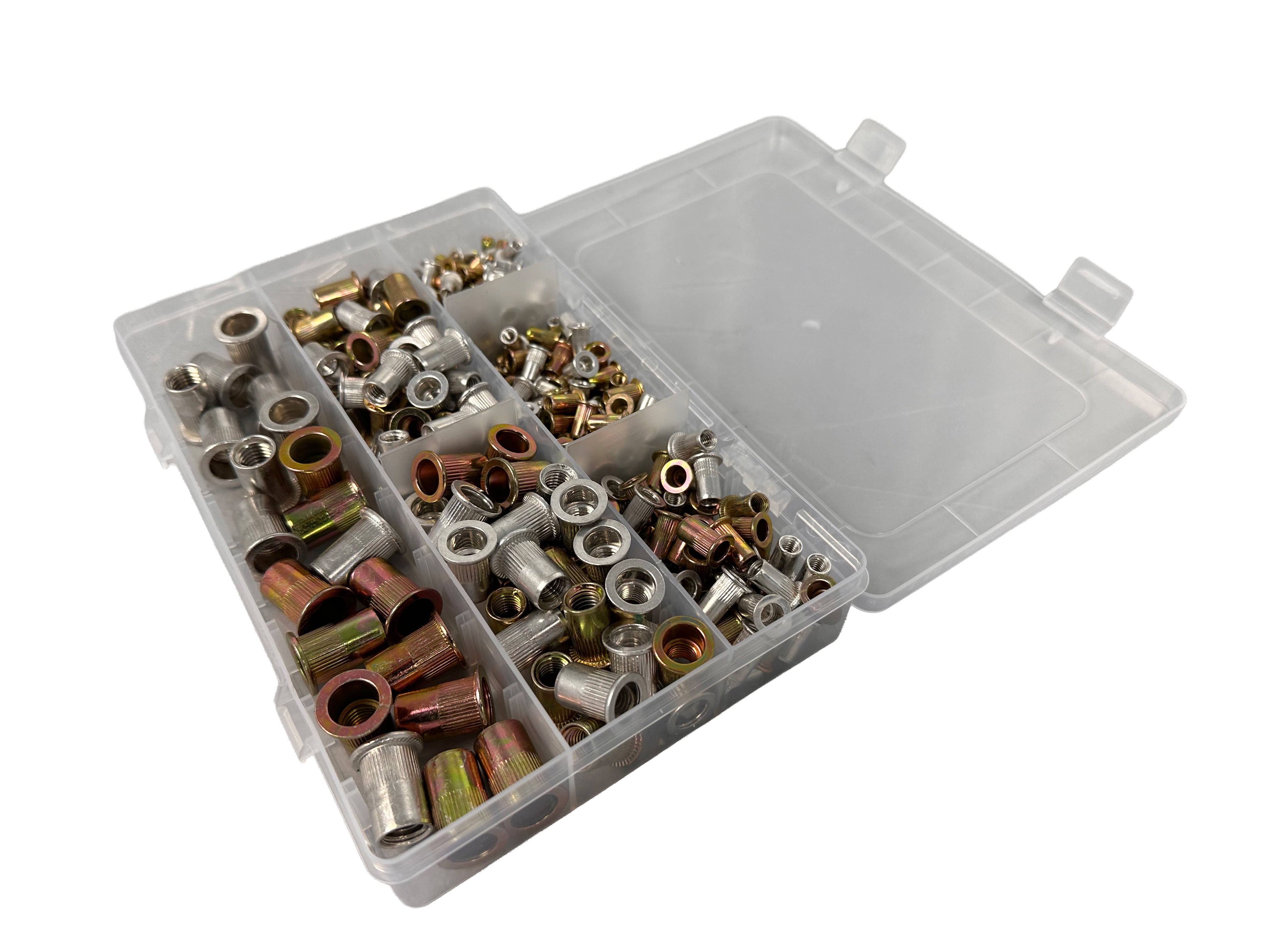 Комплект занитващи гайки М3-М10 300 части GEBO TOOLS