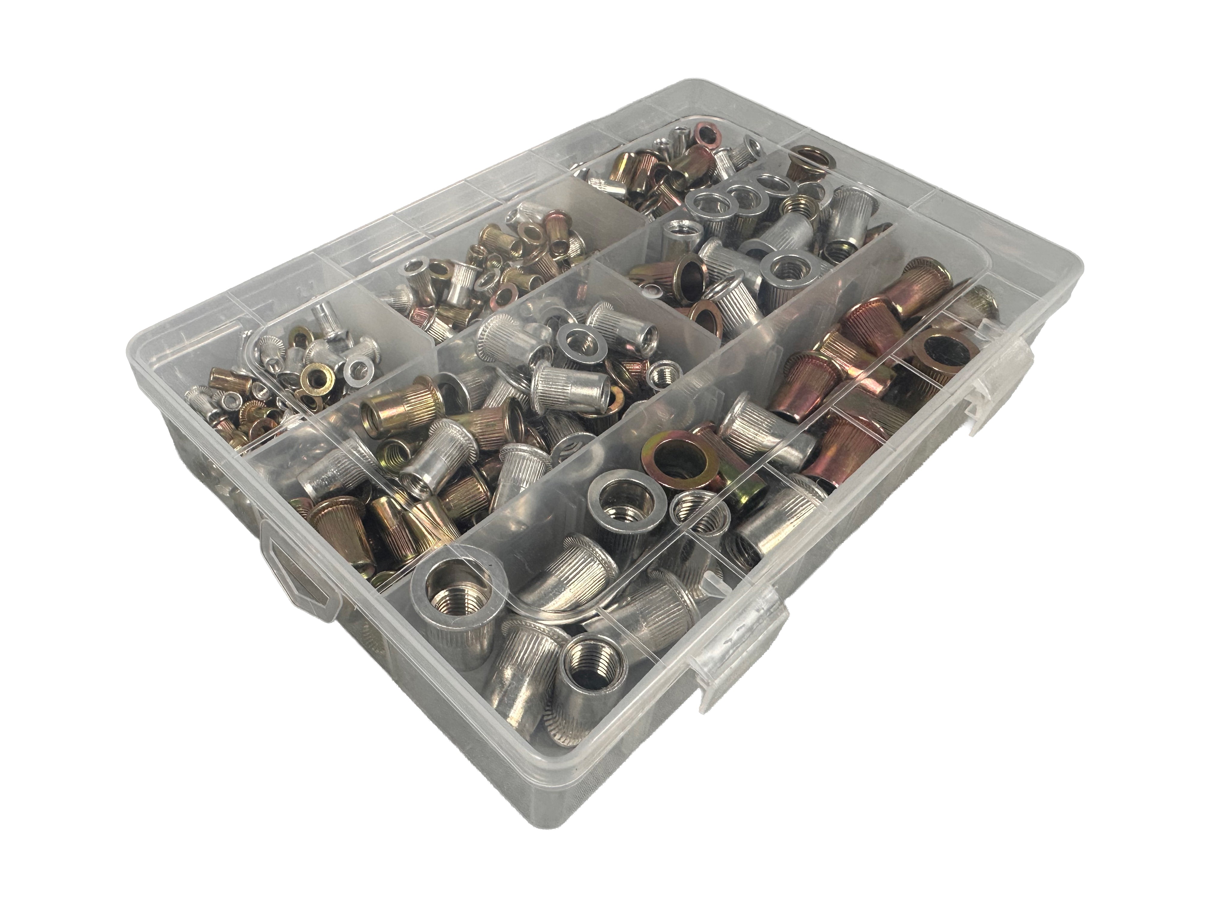 Комплект занитващи гайки М3-М10 300 части GEBO TOOLS