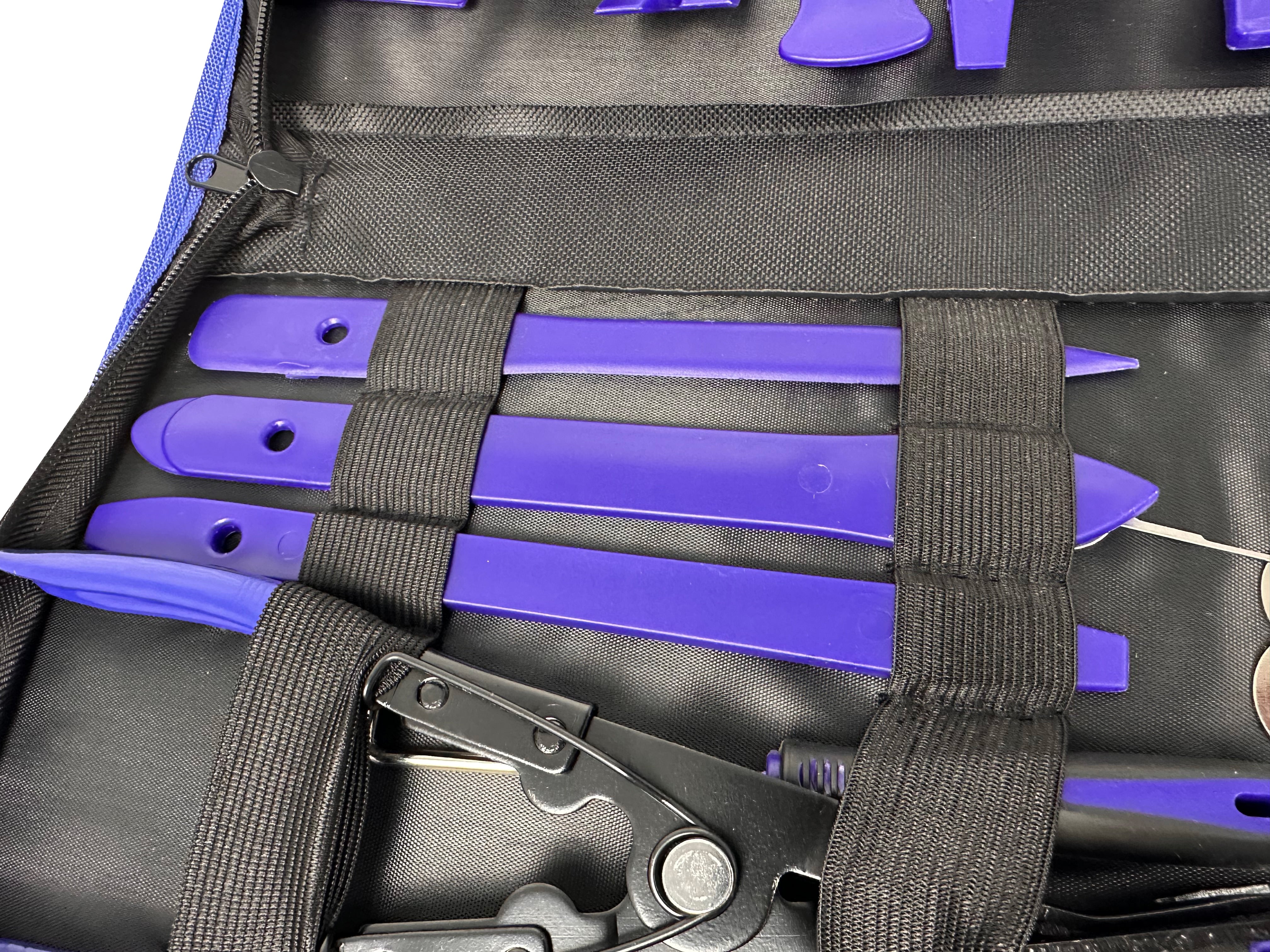 Комплект за демонтаж на радио и тапицерии, щипки за кола, 23 части GEBO TOOLS