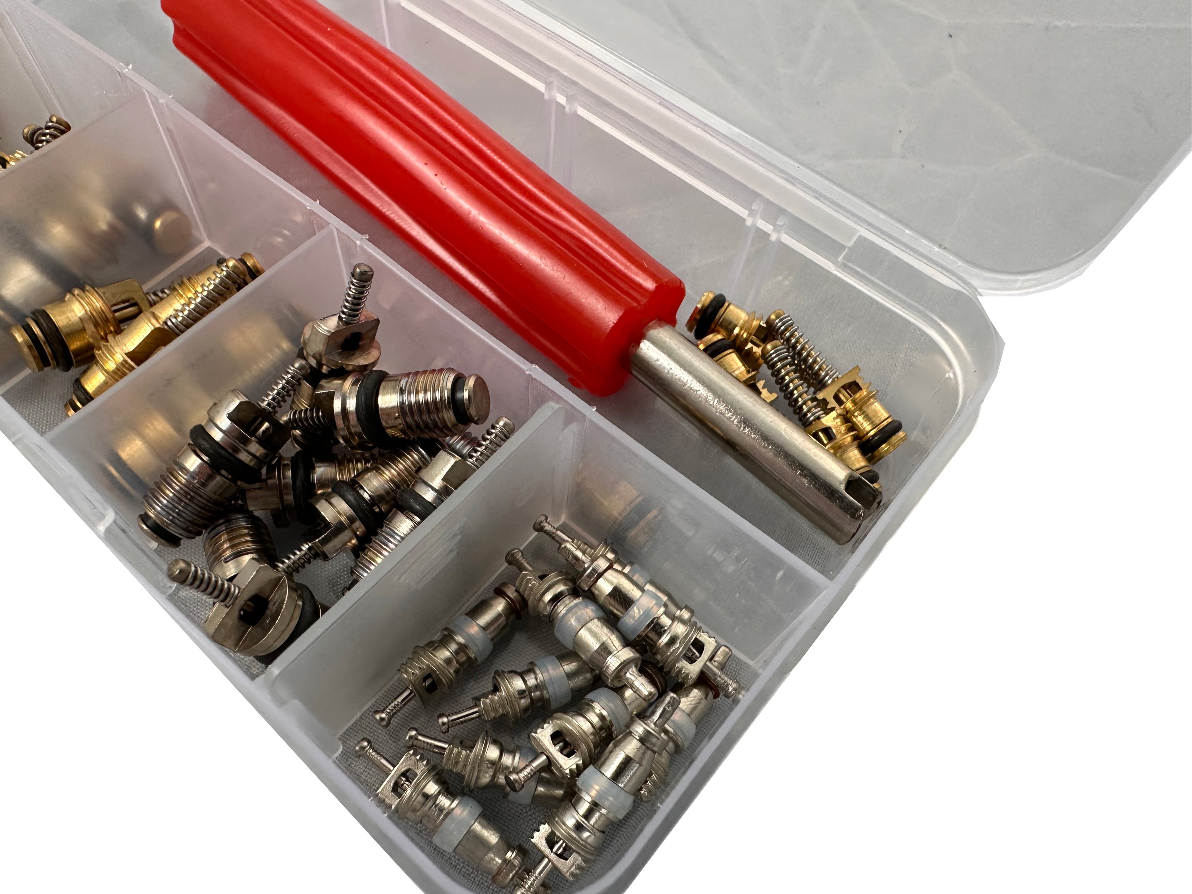 Комплект вентили за климатик, 41 бр. GEBO TOOLS