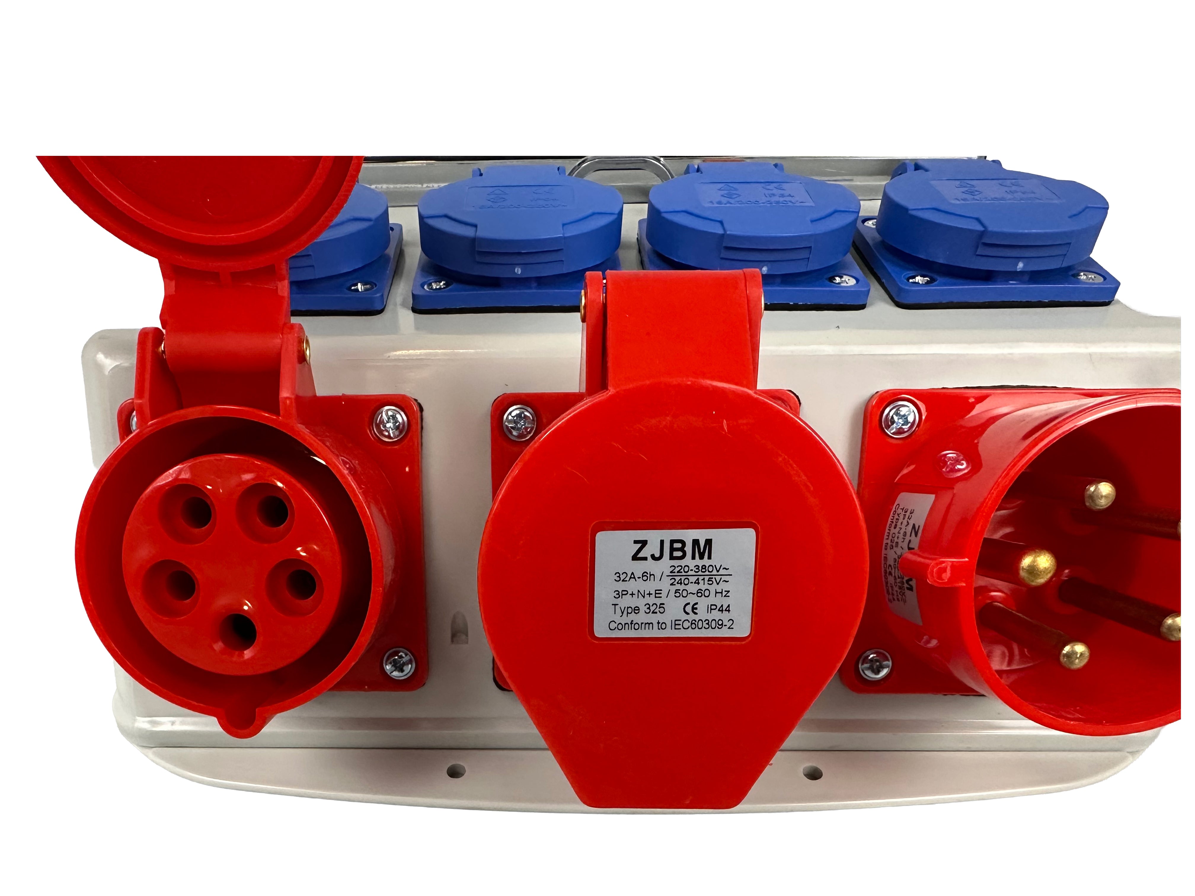 Преносима кутия за дистрибуция и защита 3х400v 4х230v IP44 GEBO TOOLS