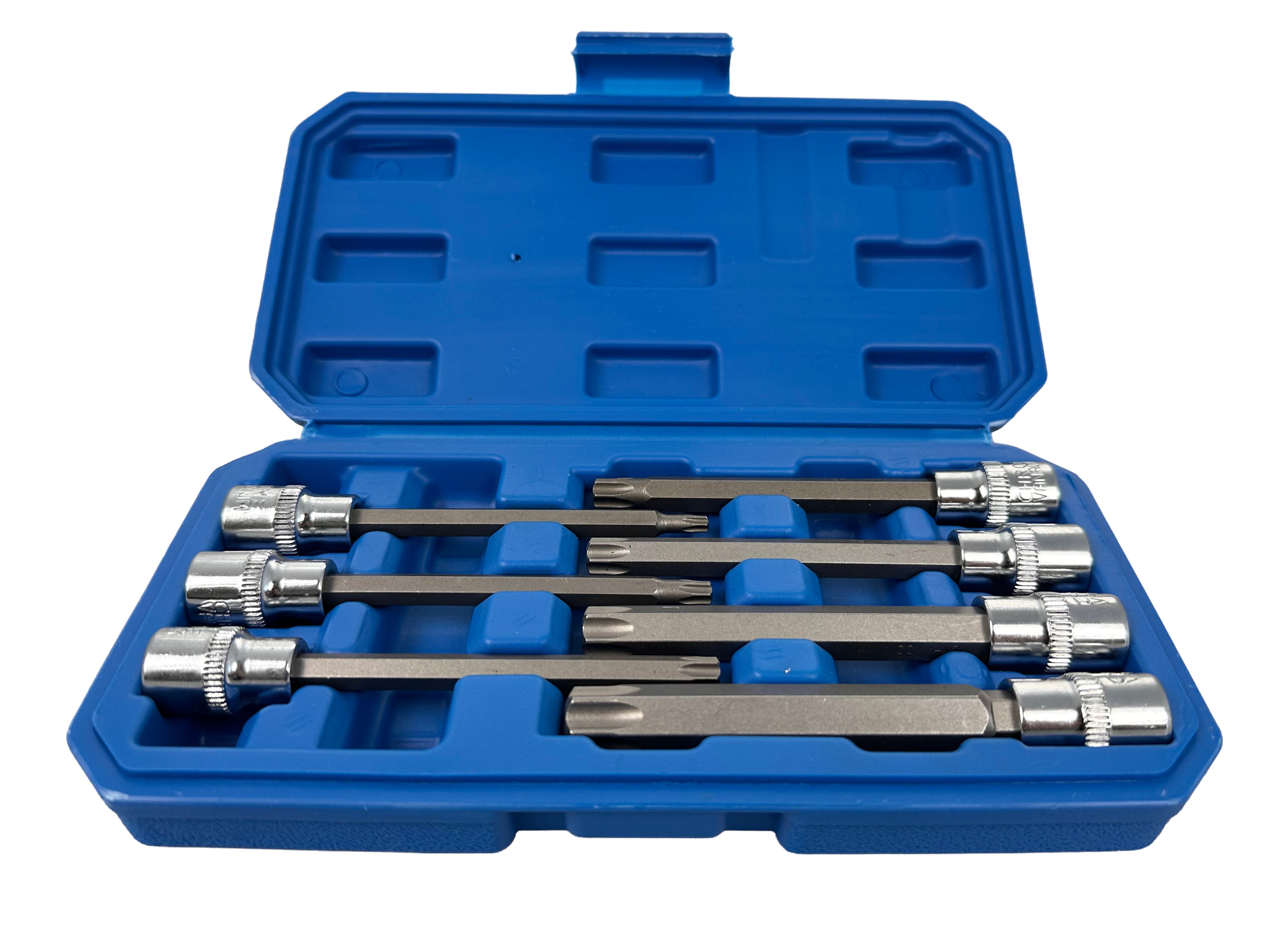 Комплект вложки 3/8" удължени, 7 бр. торкс GEBO TOOLS