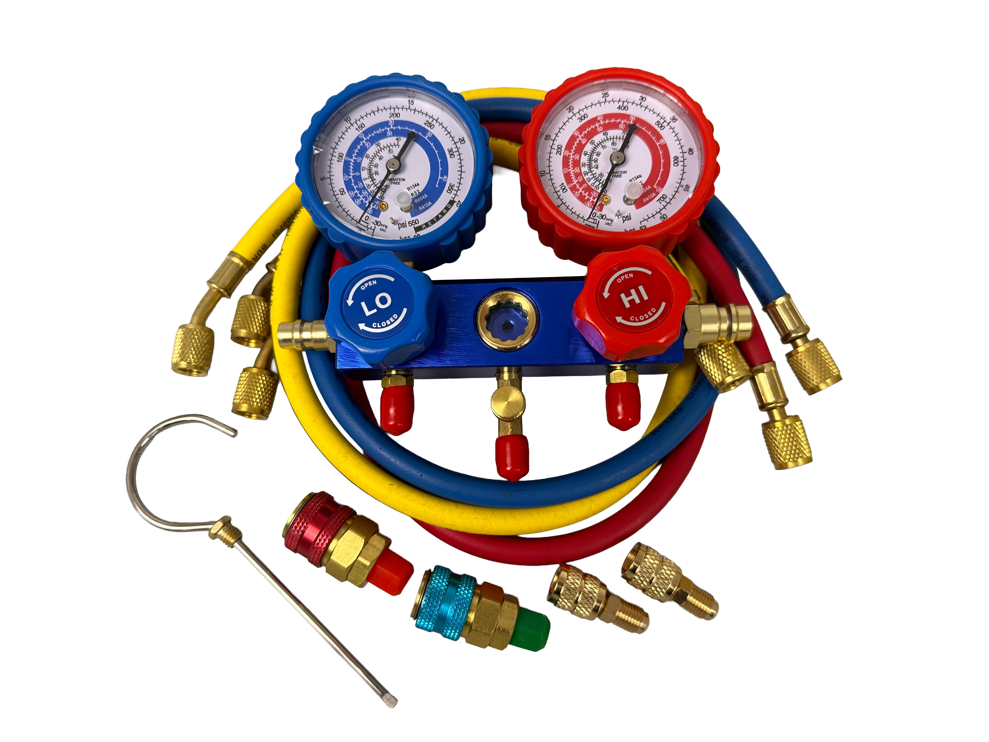 Вакуумна помпа за климатици с един етап манометър и с 2 порта 70 л/мин GEBO TOOLS