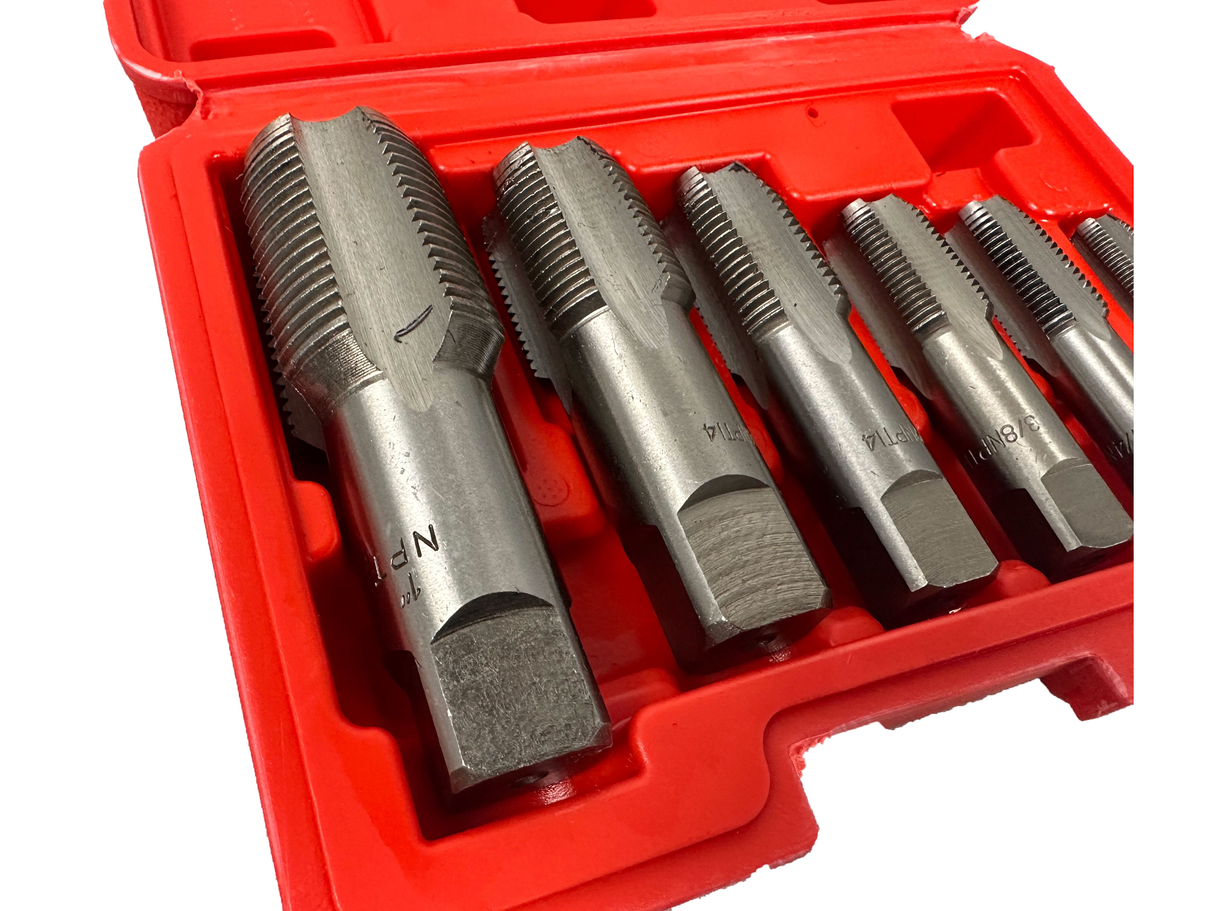 Комплект метчици за тръби 6 части GEBO TOOLS