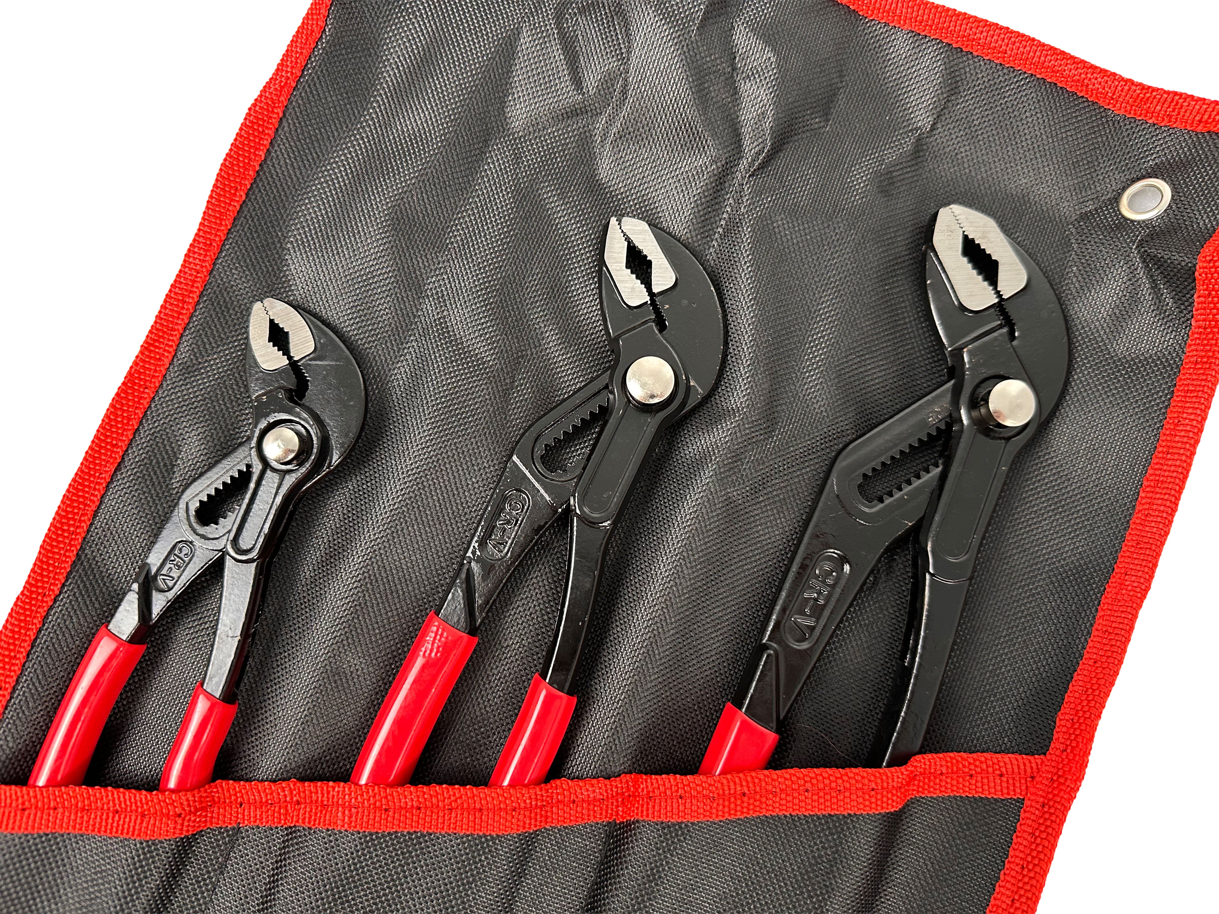 Комплект 3 регулируеми клещи папагал за тръби GEBO TOOLS