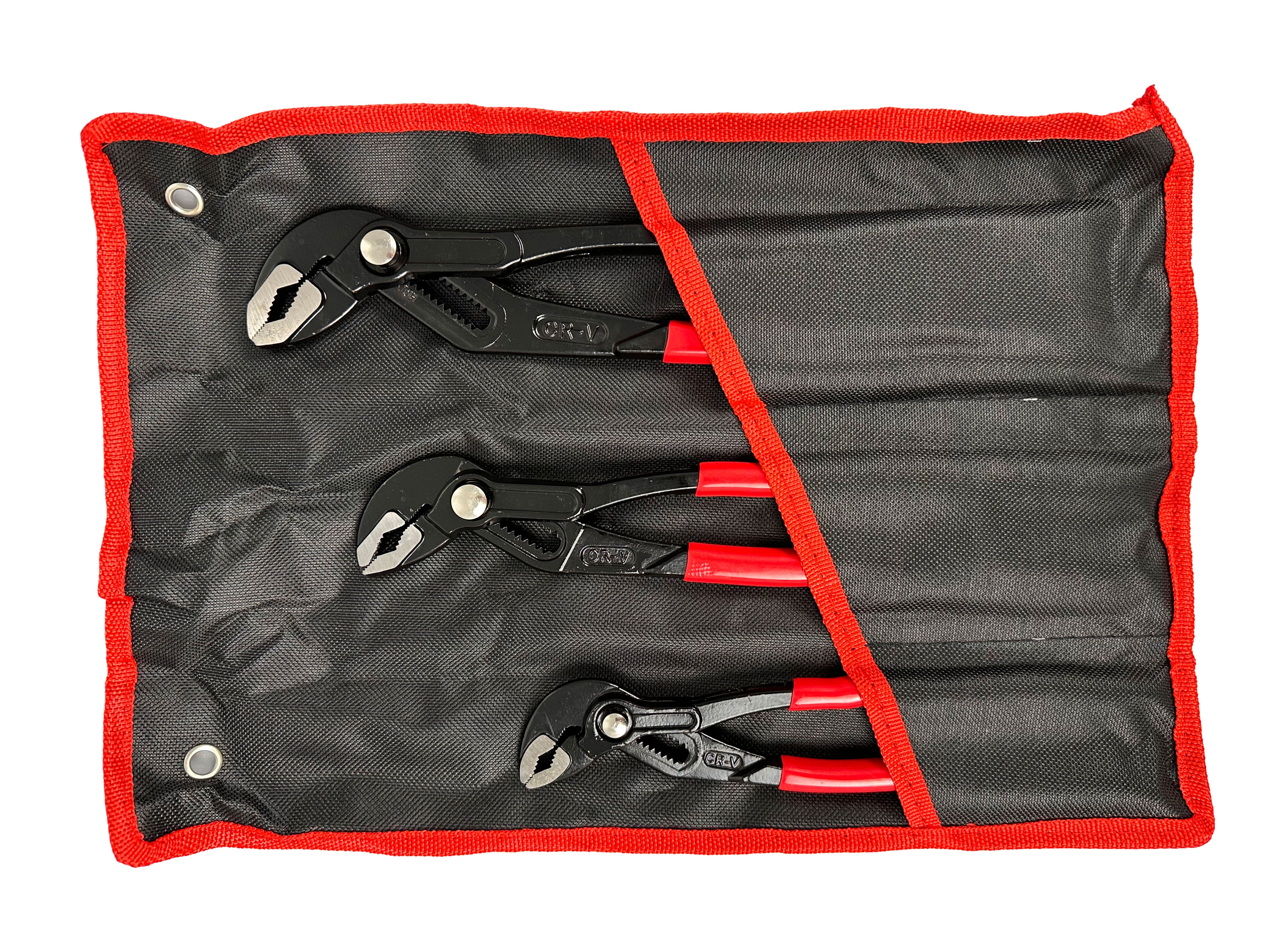 Комплект 3 регулируеми клещи папагал за тръби GEBO TOOLS