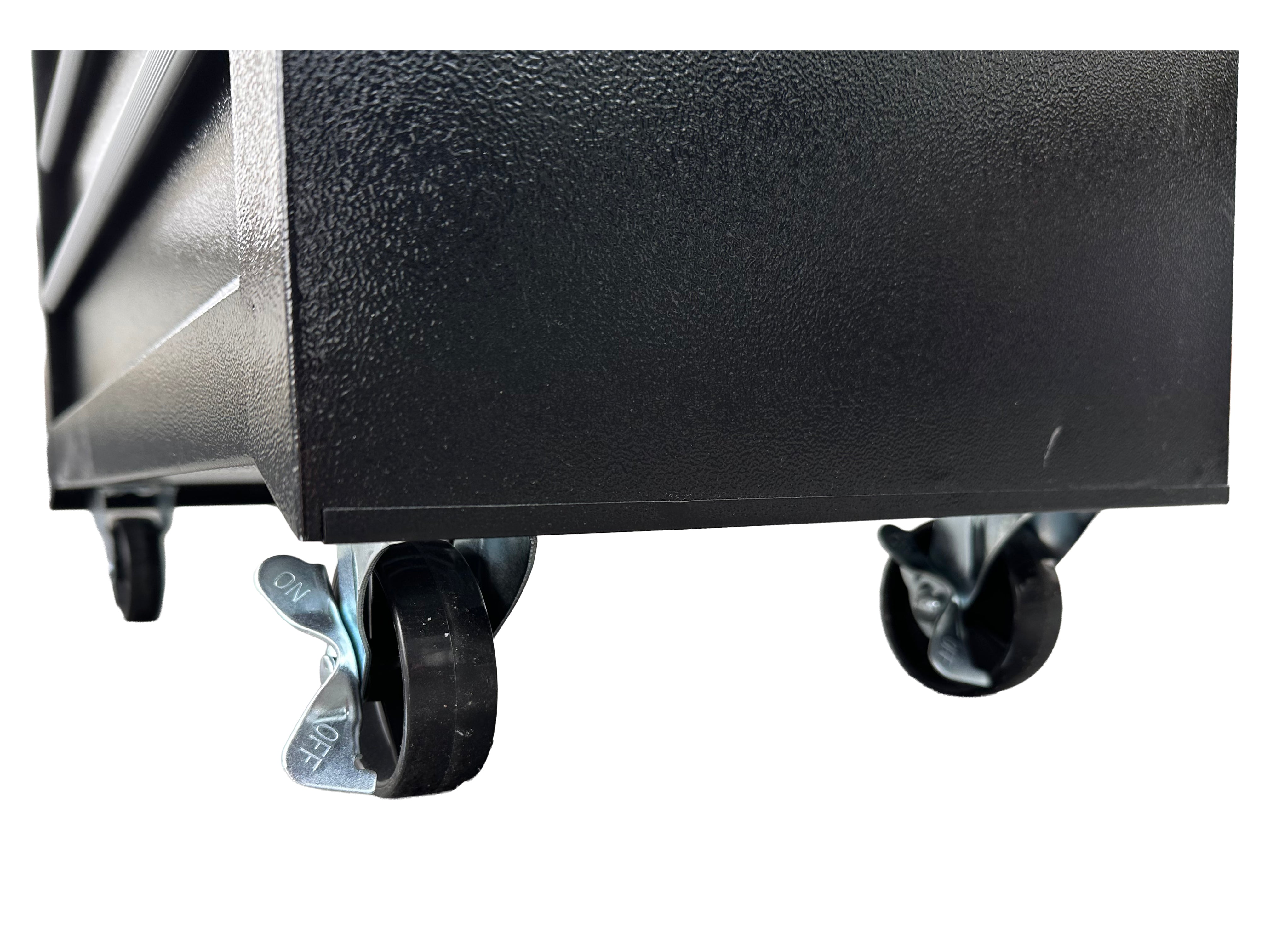 Метален шкаф за инструменти, със 7 чекмеджета, черен, с колела, 78 x 62 x 33 см, GEBO TOOLS