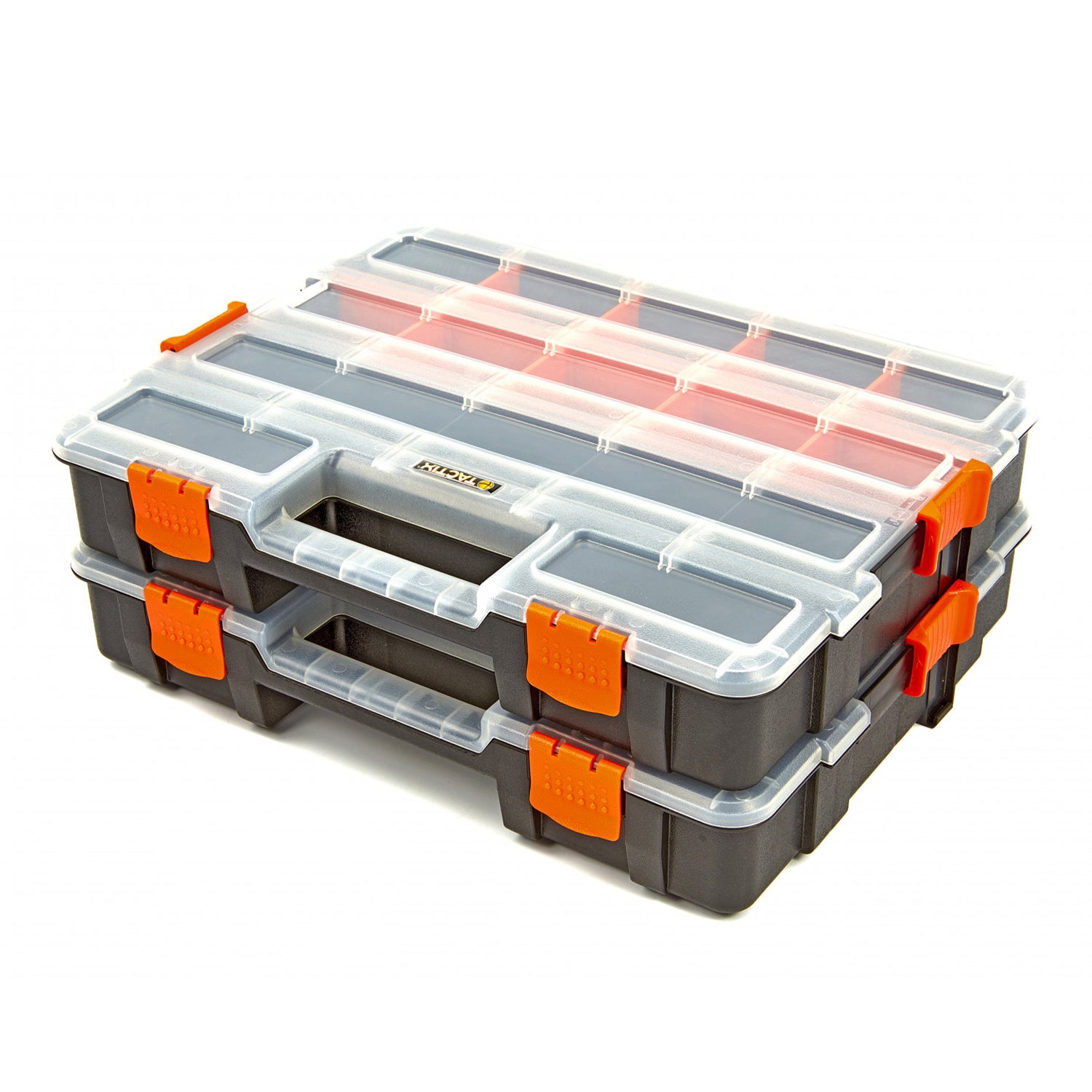 Пластмасова кутия органайзер 35.5х29х6.7 см 2 бр.