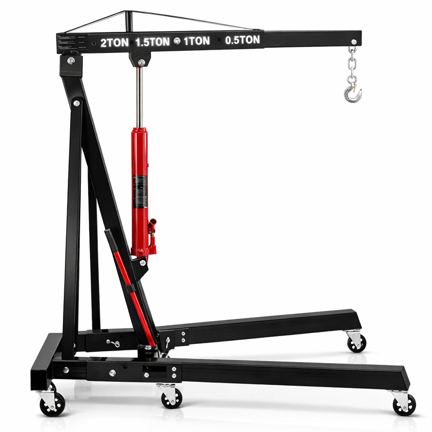 Хидравличен кран за двигатели тип "жираф" 2 т REDATS