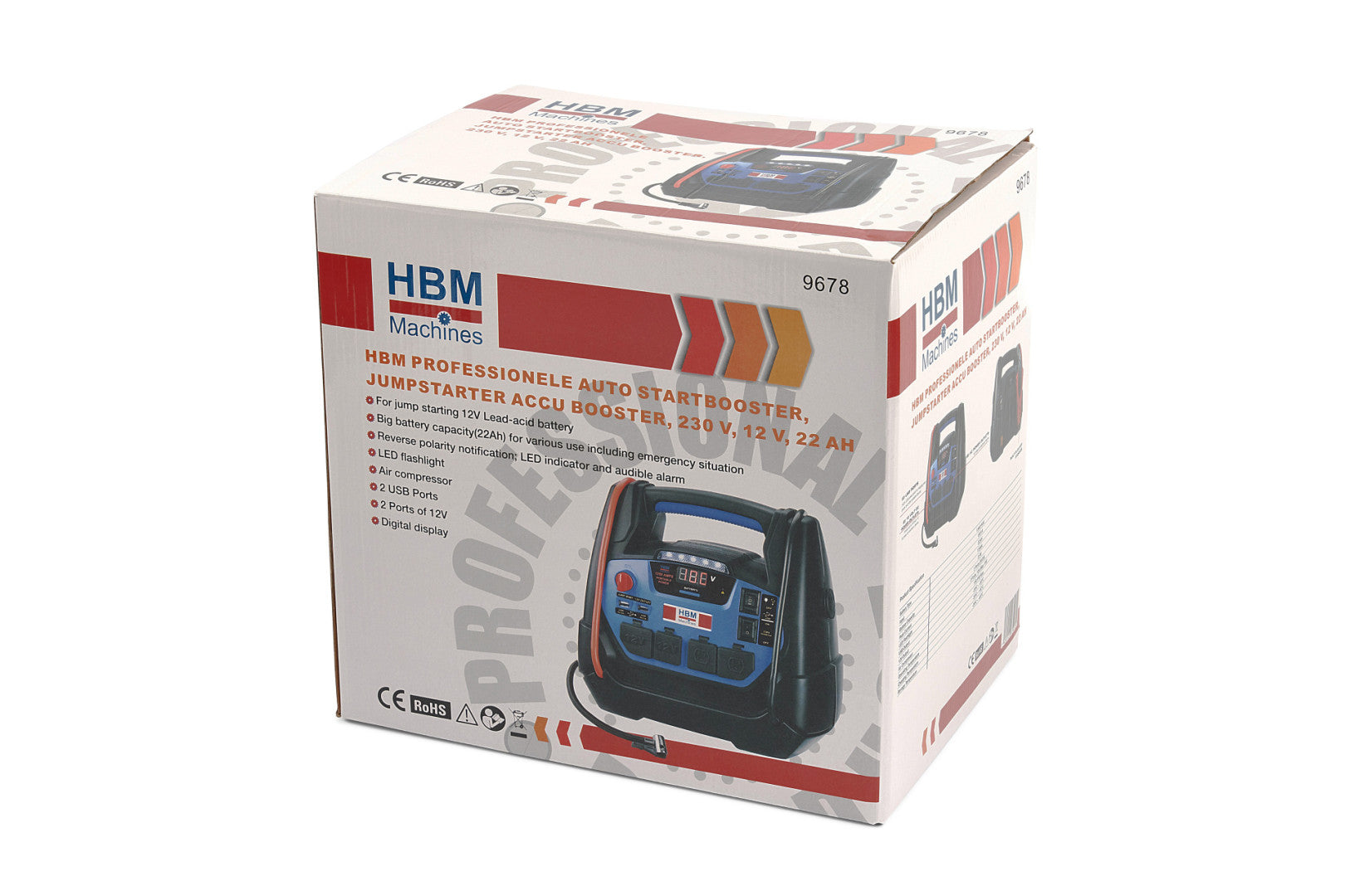 Мултифункционално стартерно устройство 3 в 1 HBM