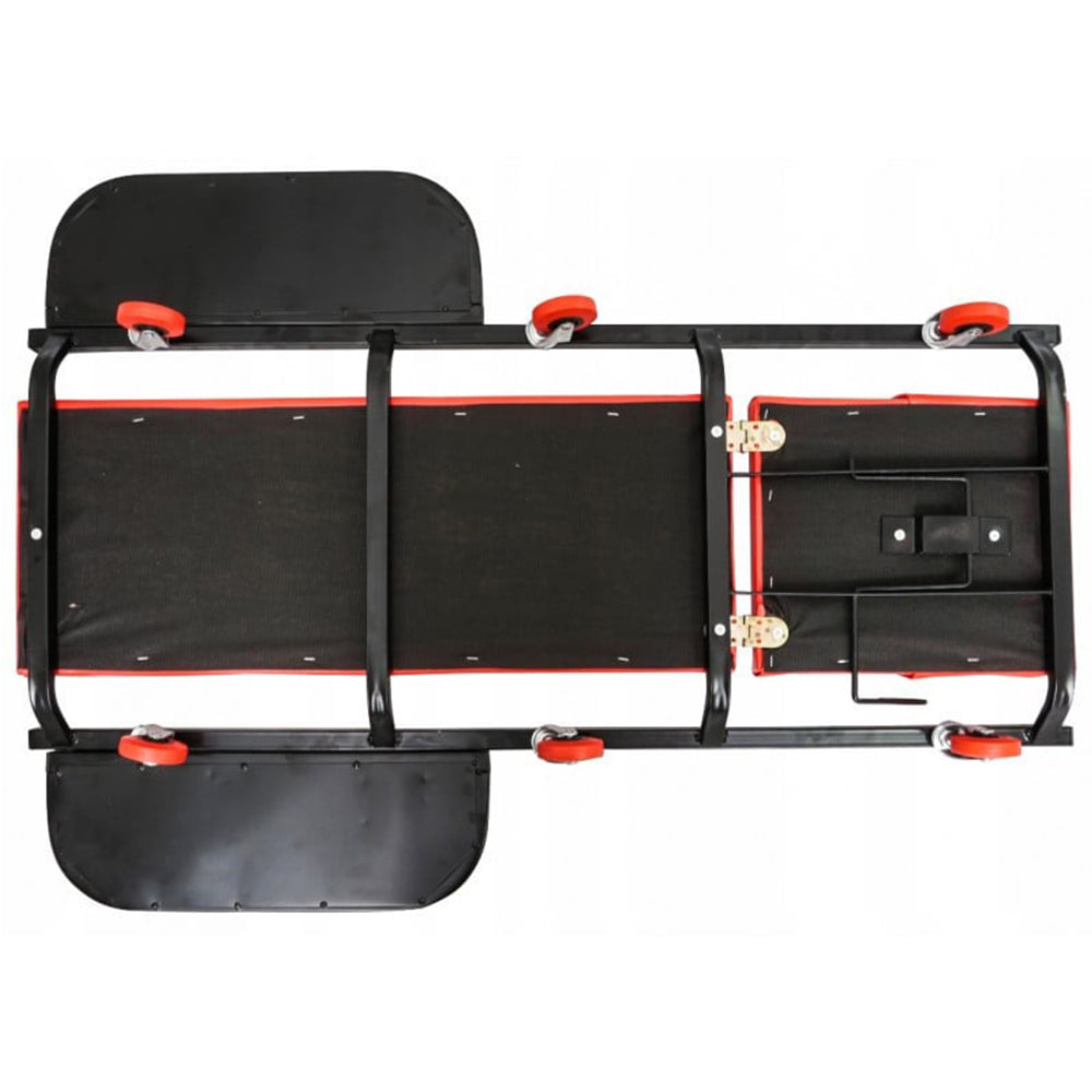 Монтьорска мобилна лежанка с място за инструменти