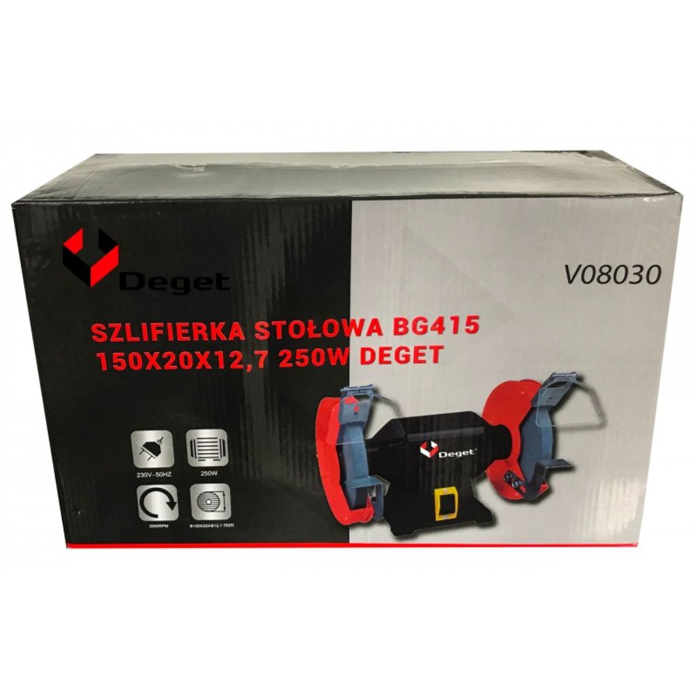 Шмиргел 250W 230V 150 мм