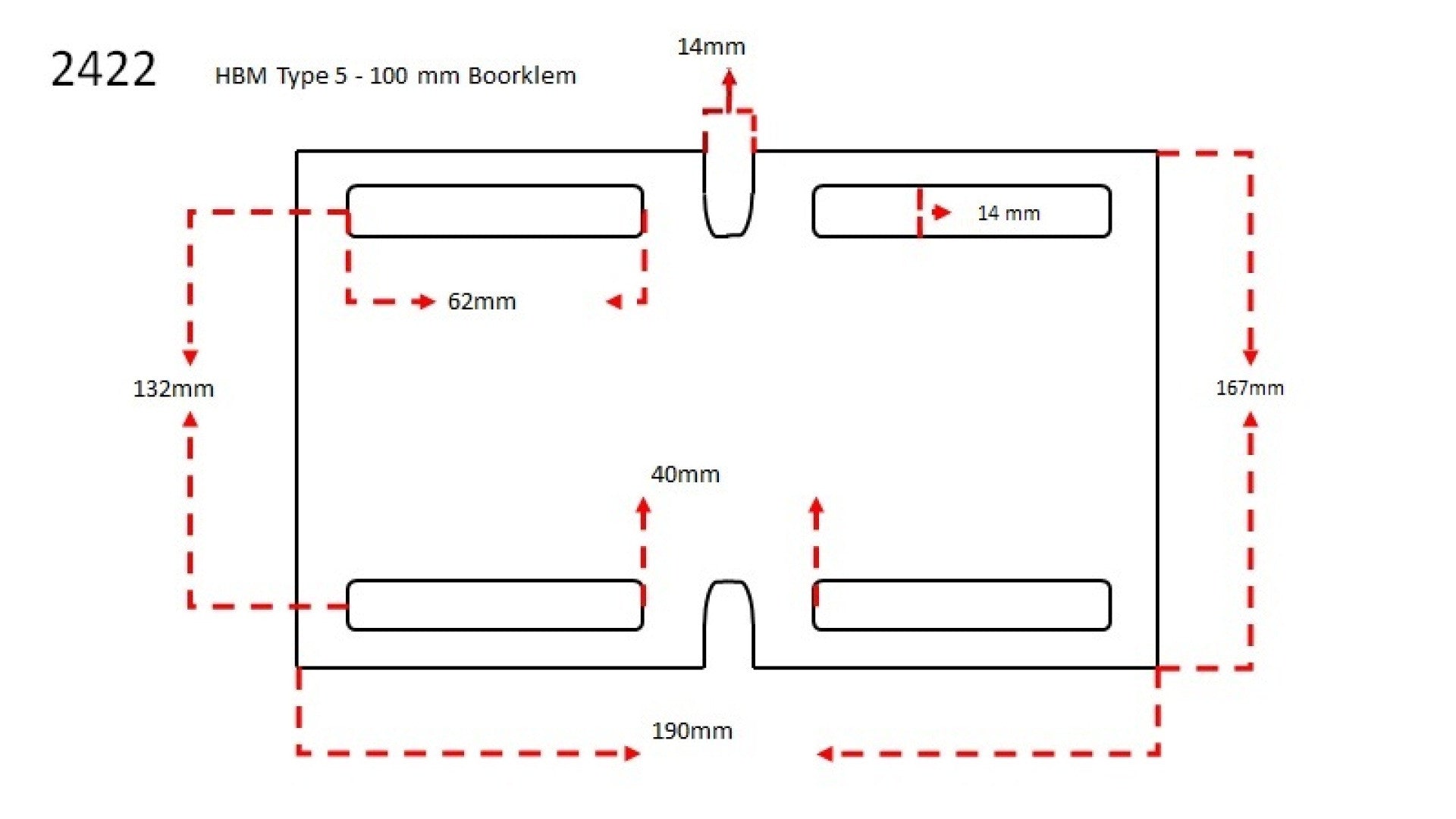 Менгеме за бормашина с колона тип 5 HBM