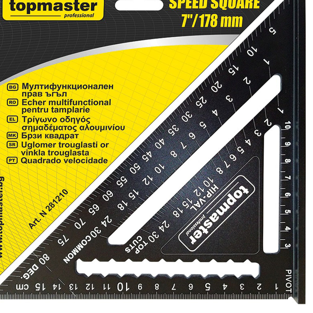 Професионален ъгломер 7" 178 мм TOPMASTER