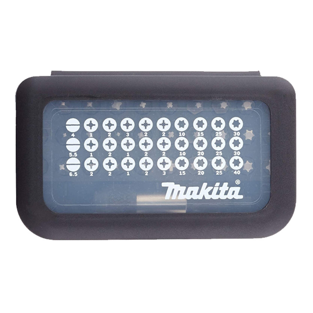 Комплект битове, накрайници на отвертка MAKITA 31 части D-30667