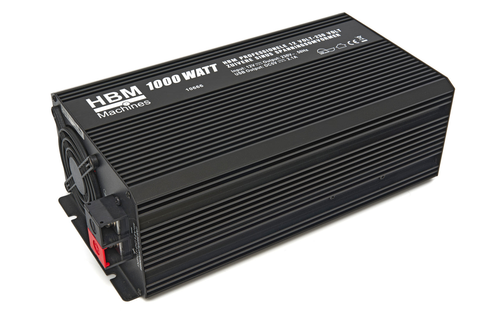 Инверторен конвертор на напрежение 300W 12V - 230V HBM