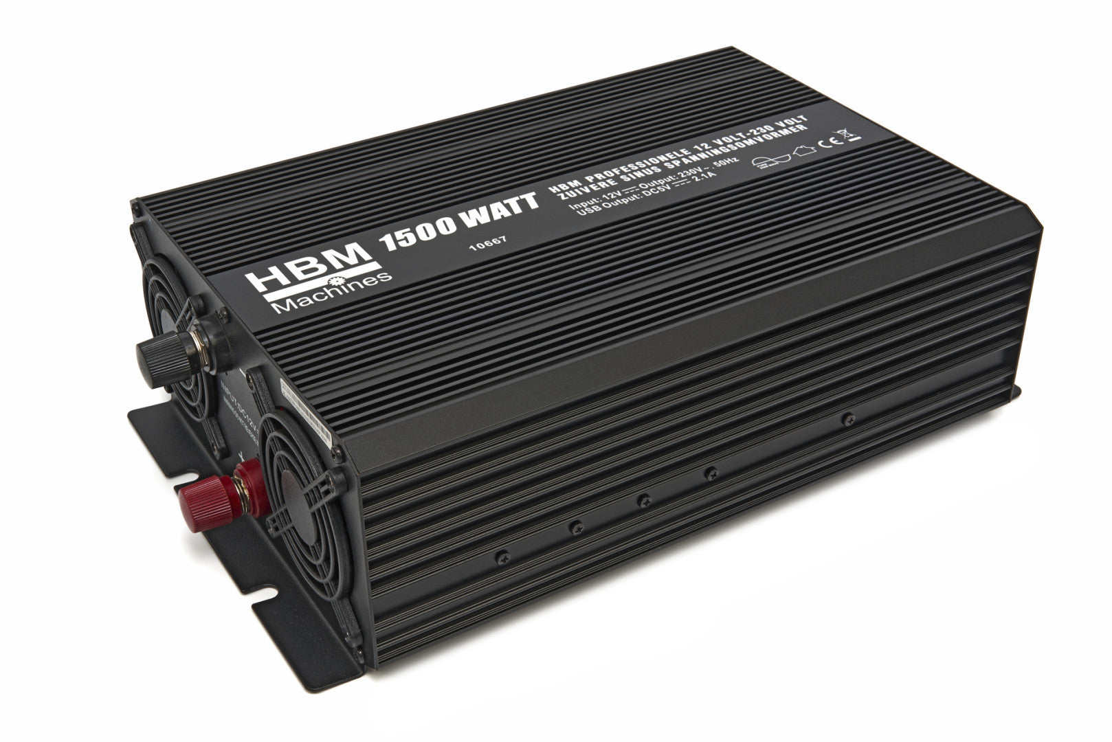 Инверторен конвертор на напрежение 300W 12V - 230V HBM