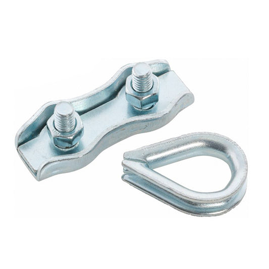 Конектор за врата на ел. ограда за тел/въже 2-4 мм 2 комплекта