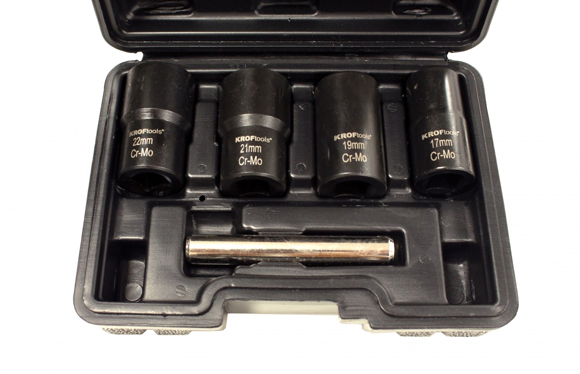 Комплект вложки екстрактори за винтове 1/2 5 части 17-22 мм KROFTOOLS
