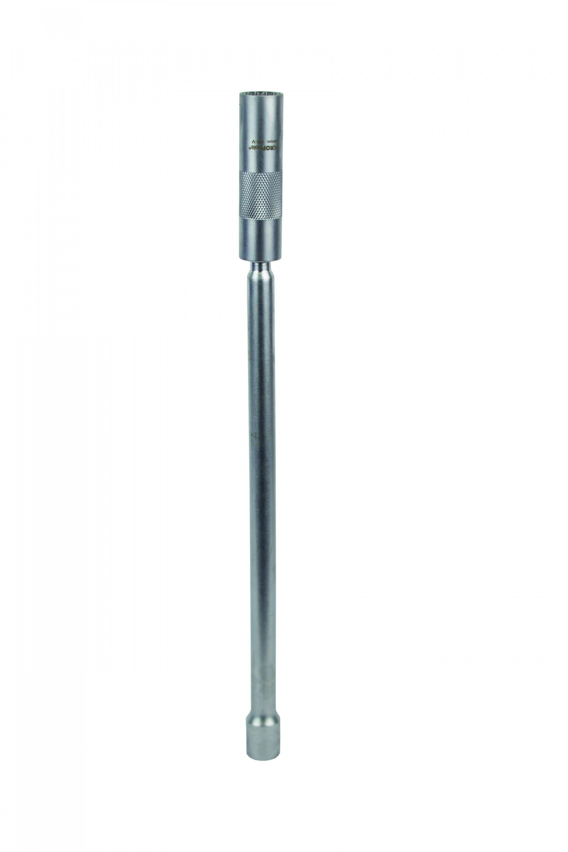 Ключ за свещи 14 мм с удължение 3/8 екстра дълъг 310 мм KROFTOOLS