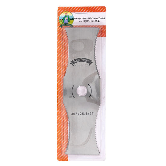 Диск за моторна косачка от неръждаема стомана с 2т 305X1.6X25.4