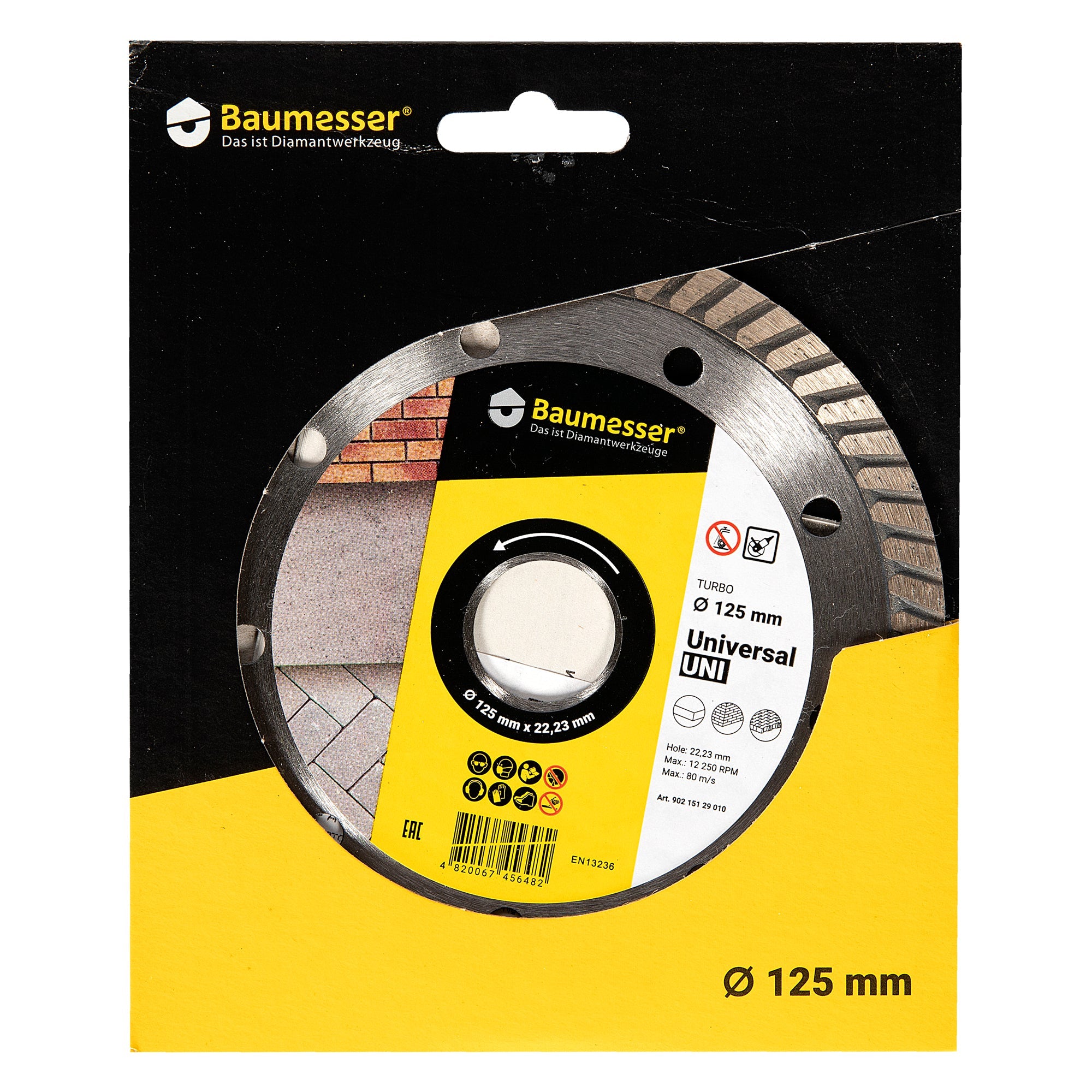 Диамантен диск TURBO 125мм BAUMESSER