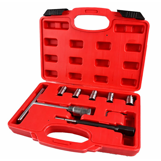 Комплект фрези за почистване на легла на инжектори 7 части GEBO TOOLS