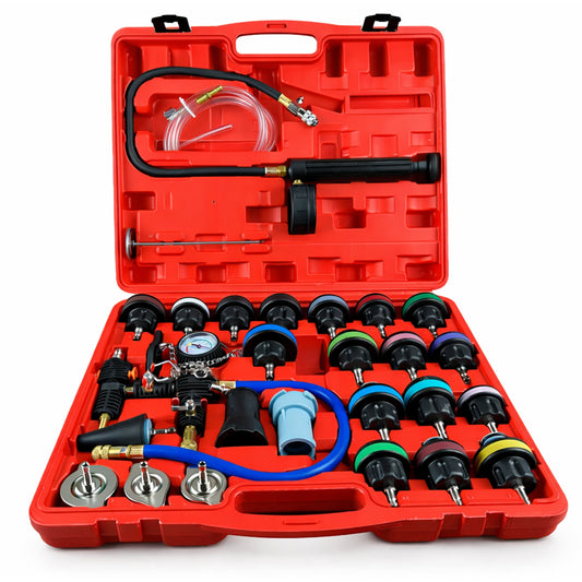 Тестер за проверка на охладителна система 28 части GEBO TOOLS