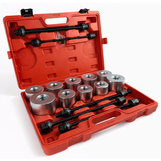 Комплект за демонтаж и монтаж на лагери, уплътнения, тампони и селенови втулки 34-90 мм 27 части GEBO TOOLS