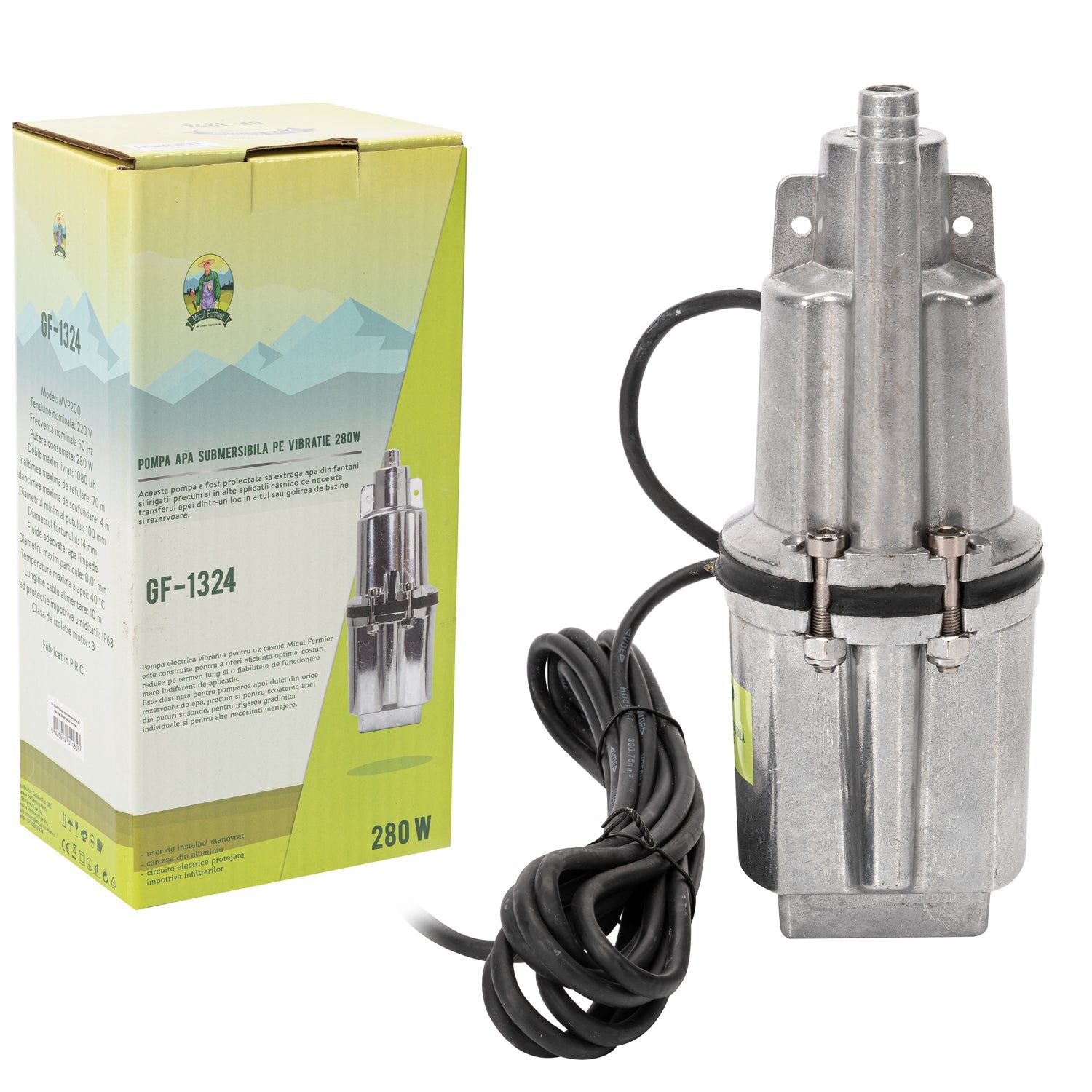 Потопяема водна помпа при вибрации 550W 33L/M