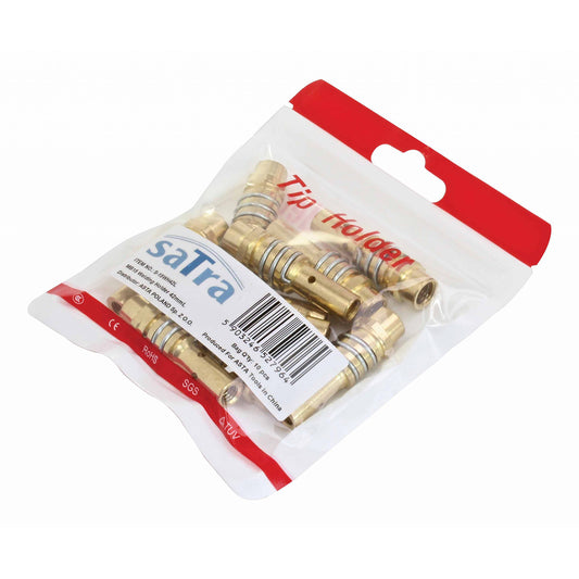 Комплект 10 дюзи за контакт с пружина 42 мм за заваръчен пистолет MIG/MAG тип MB-15